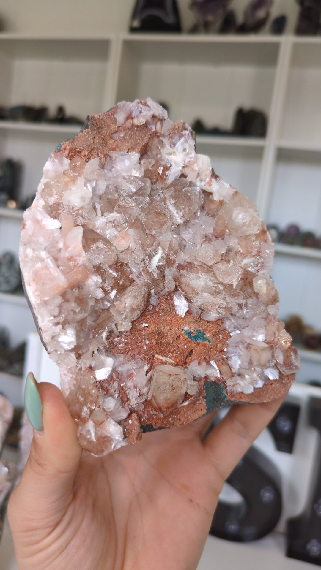 'Strawberry Milkshake' Apophyllite ✨ J
