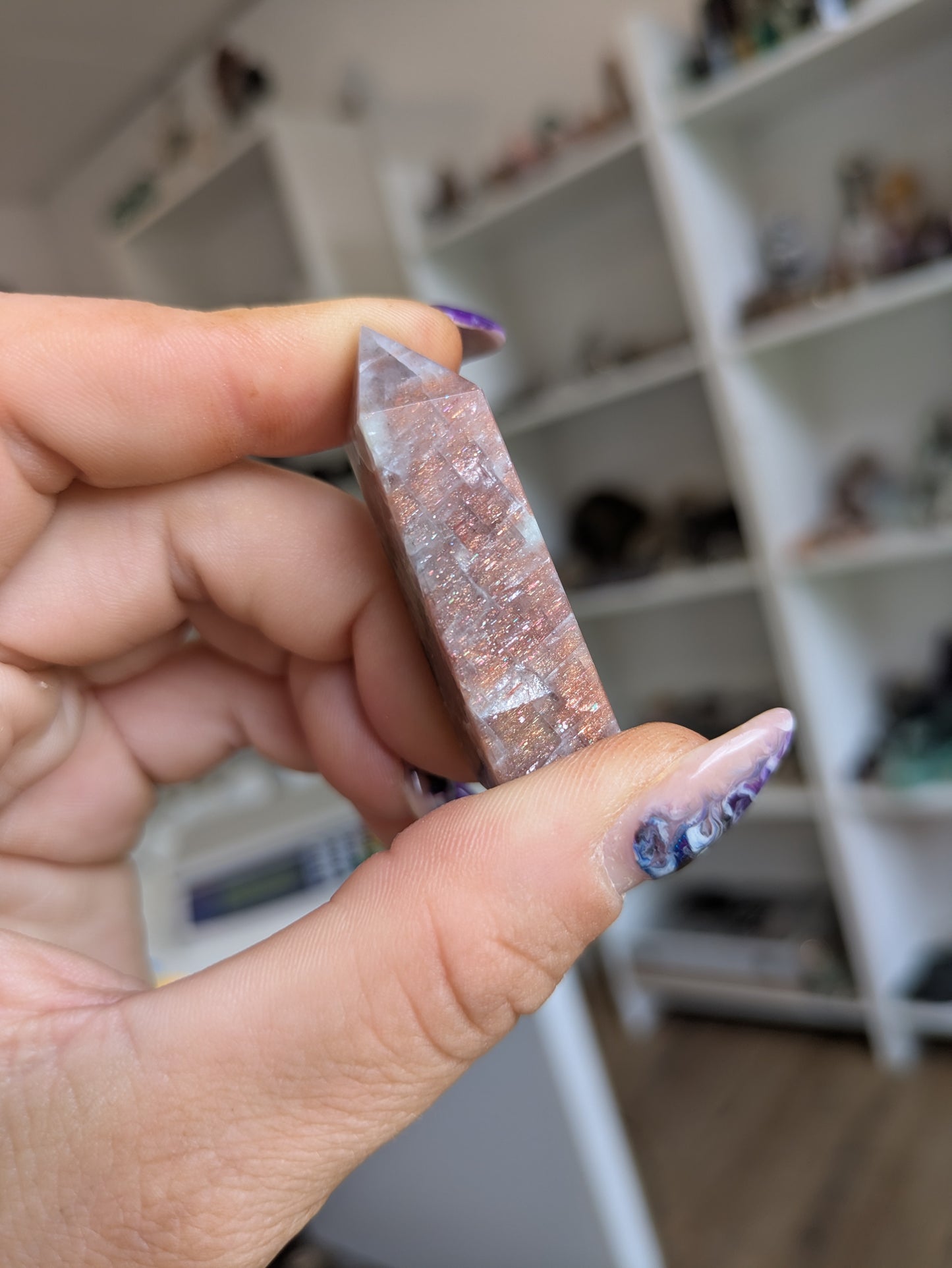 Mini iolite& sunstone tower ✨