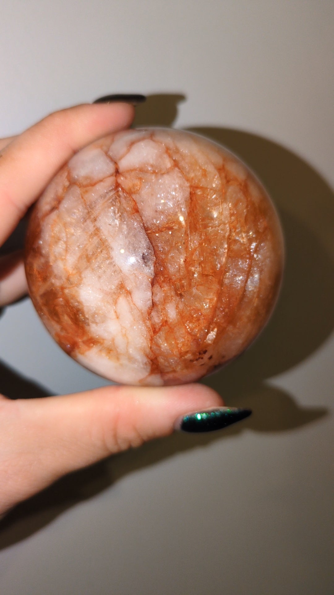 Rainbow fire quartz sphere ✨ B