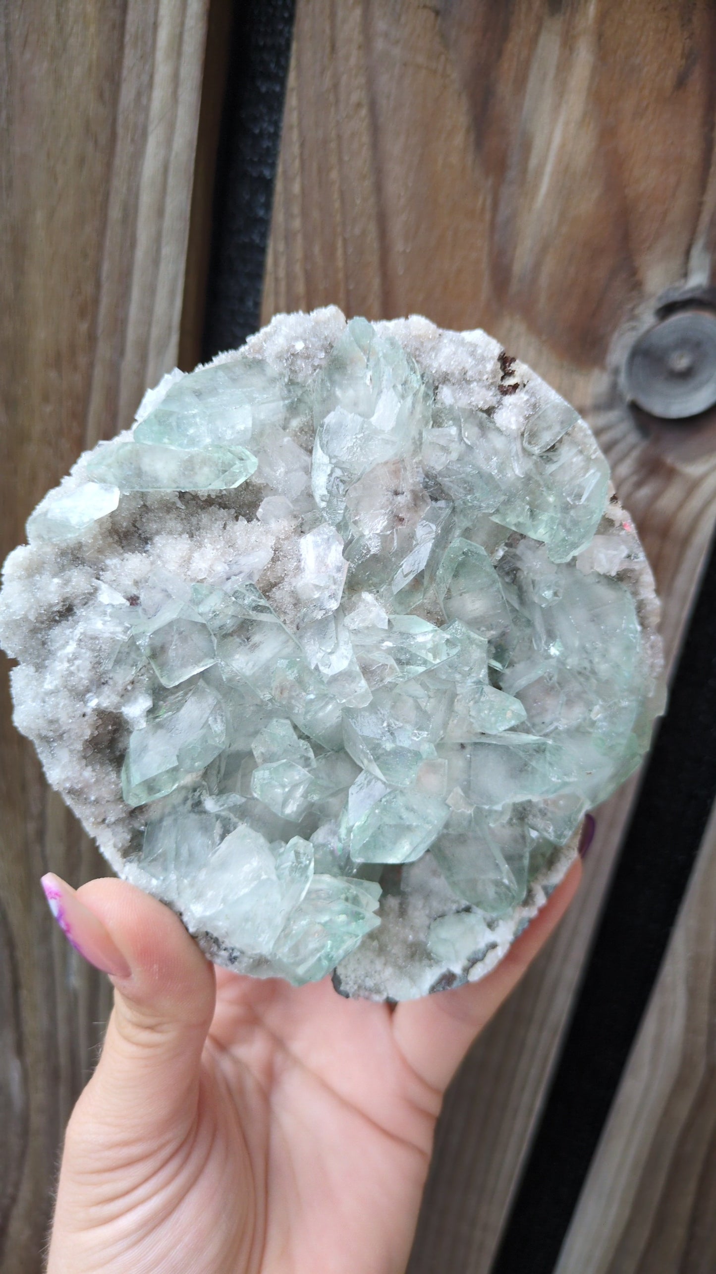 Icy Mint Apophyllite ✨ V
