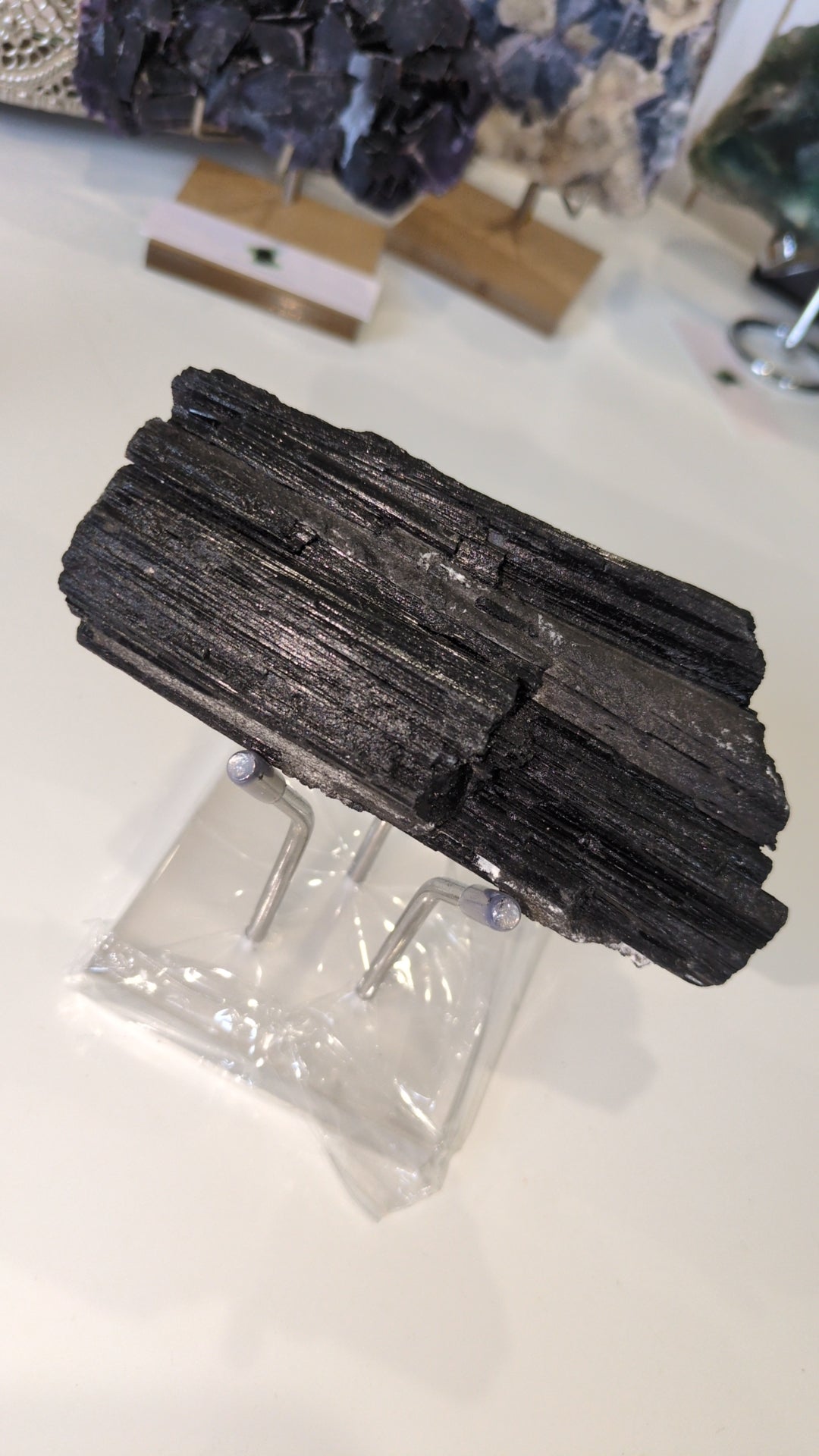 Black tourmaline raw ✨