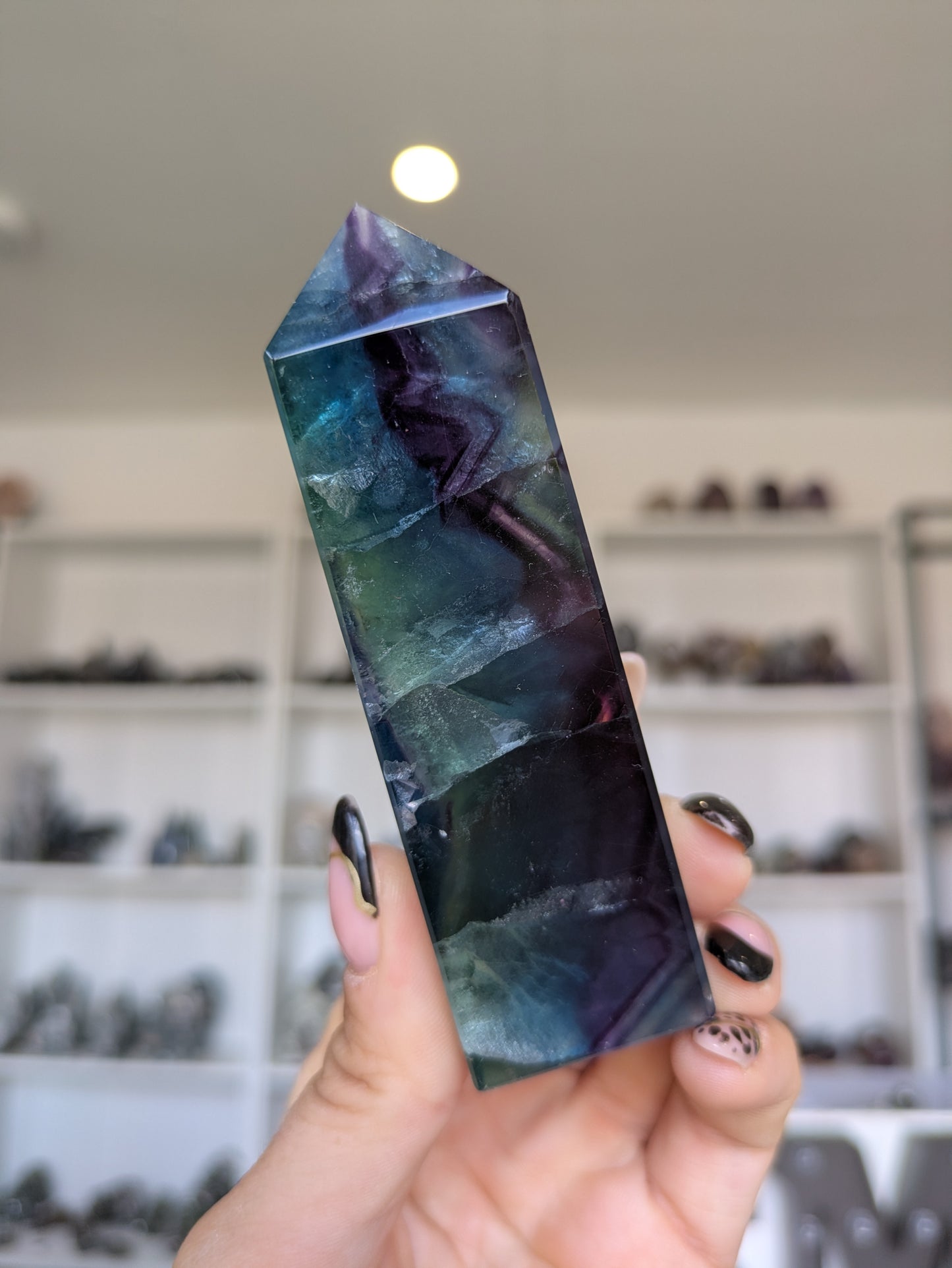 Rainbow flourite tower ✨ A