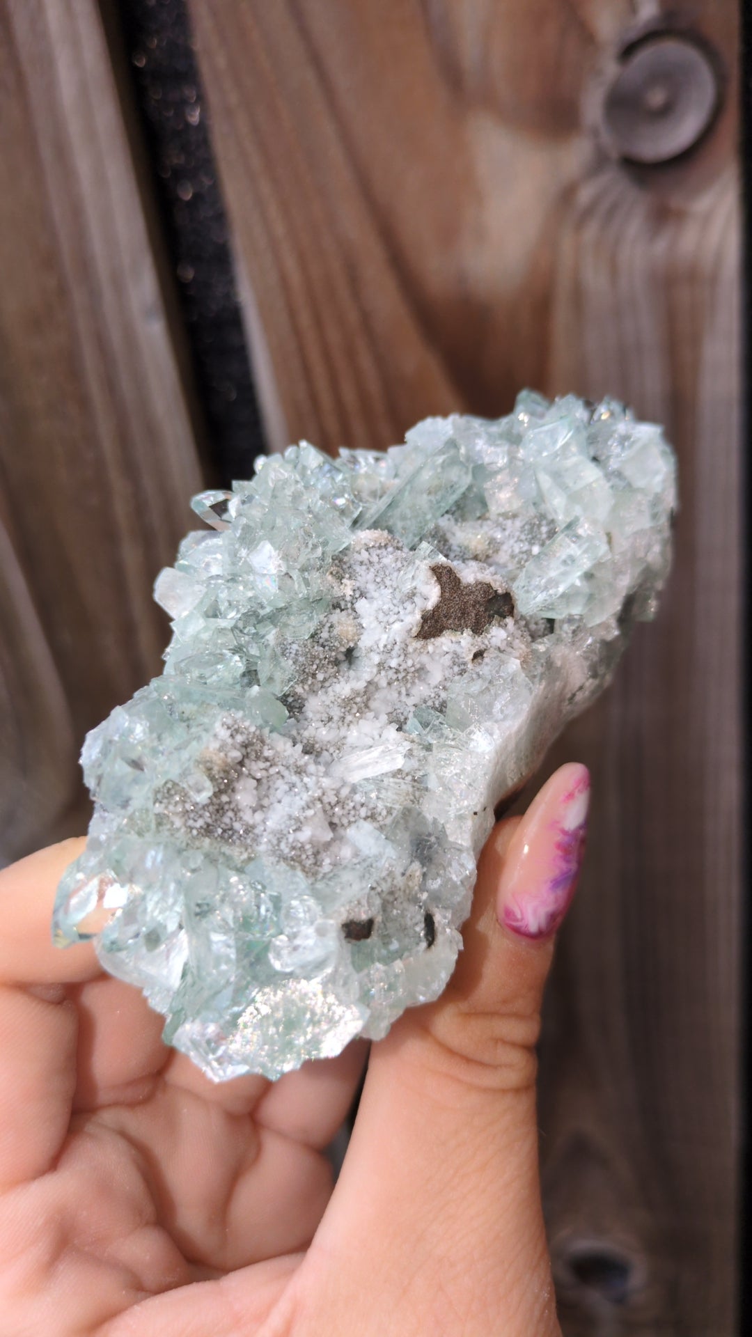 Icy Mint Apophyllite ✨ N
