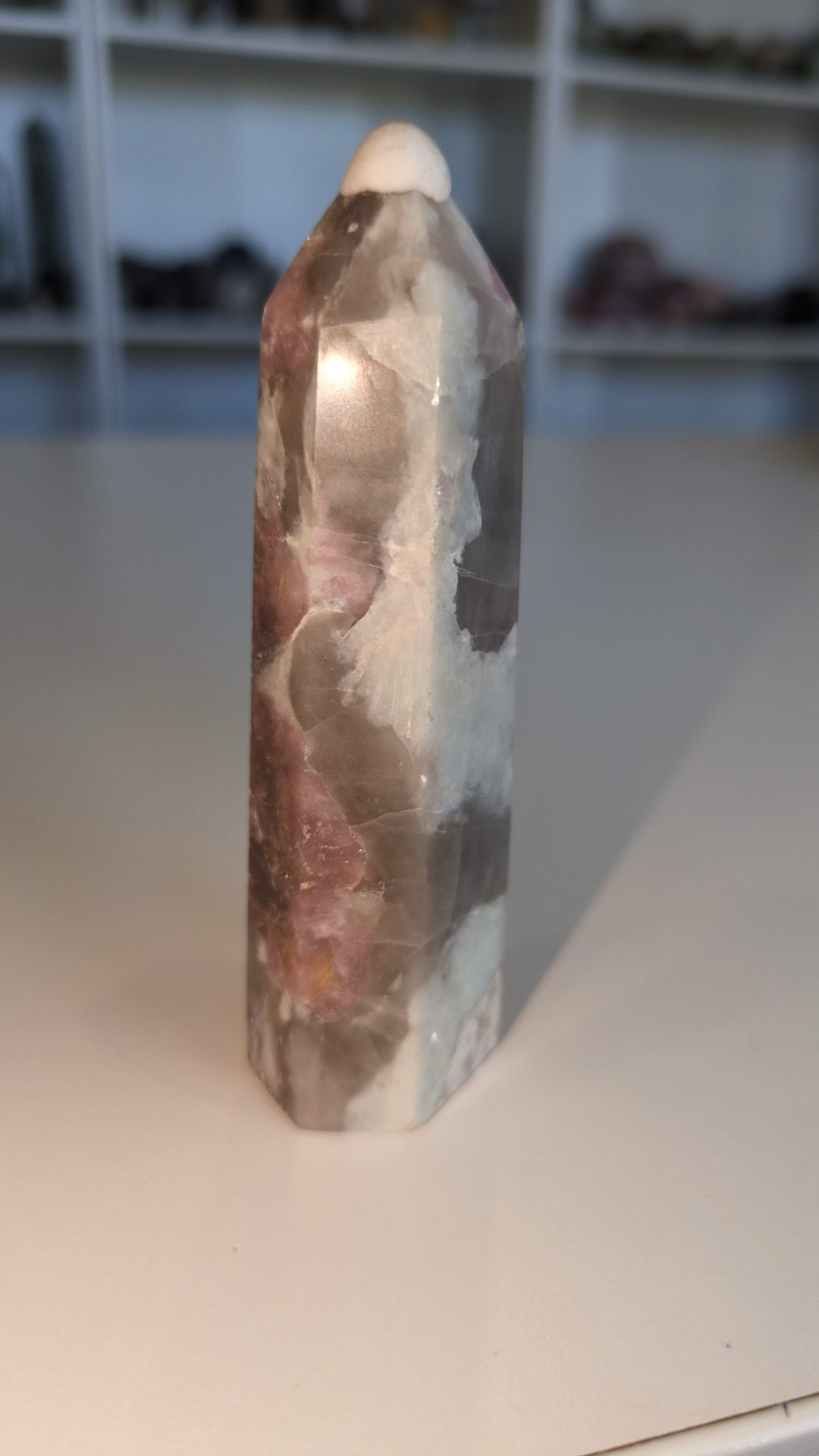 Pink tourmaline tower ✨