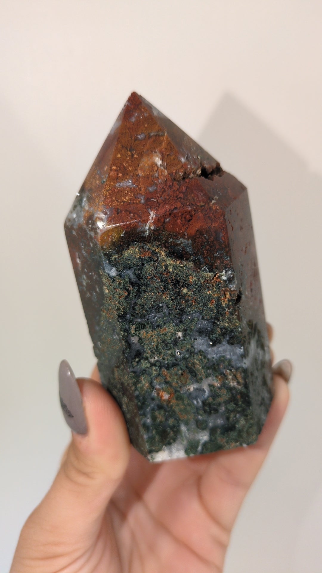 Jasper X pyrite from Brazil (D) ✨