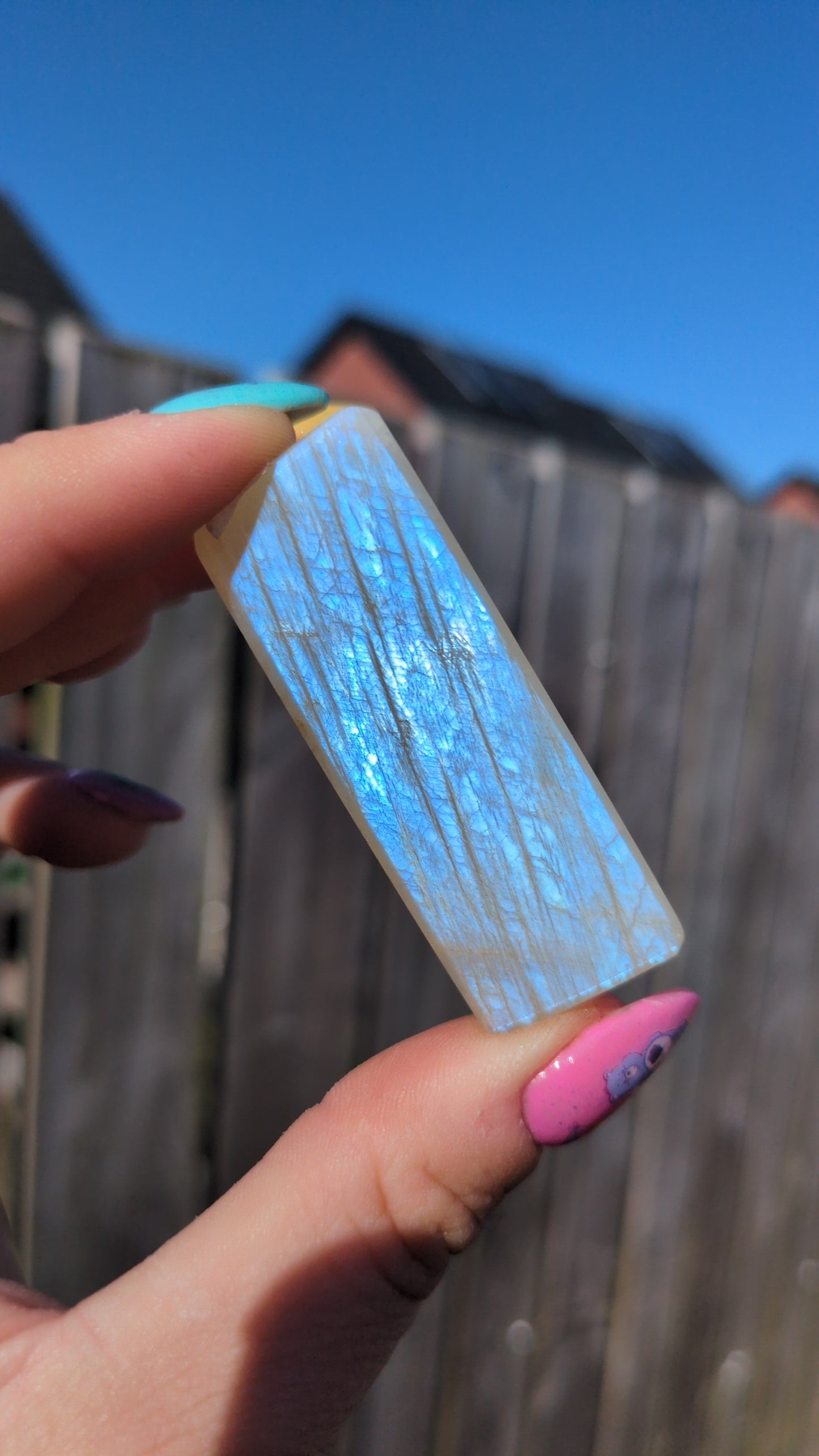 High quality moonstone freeform
