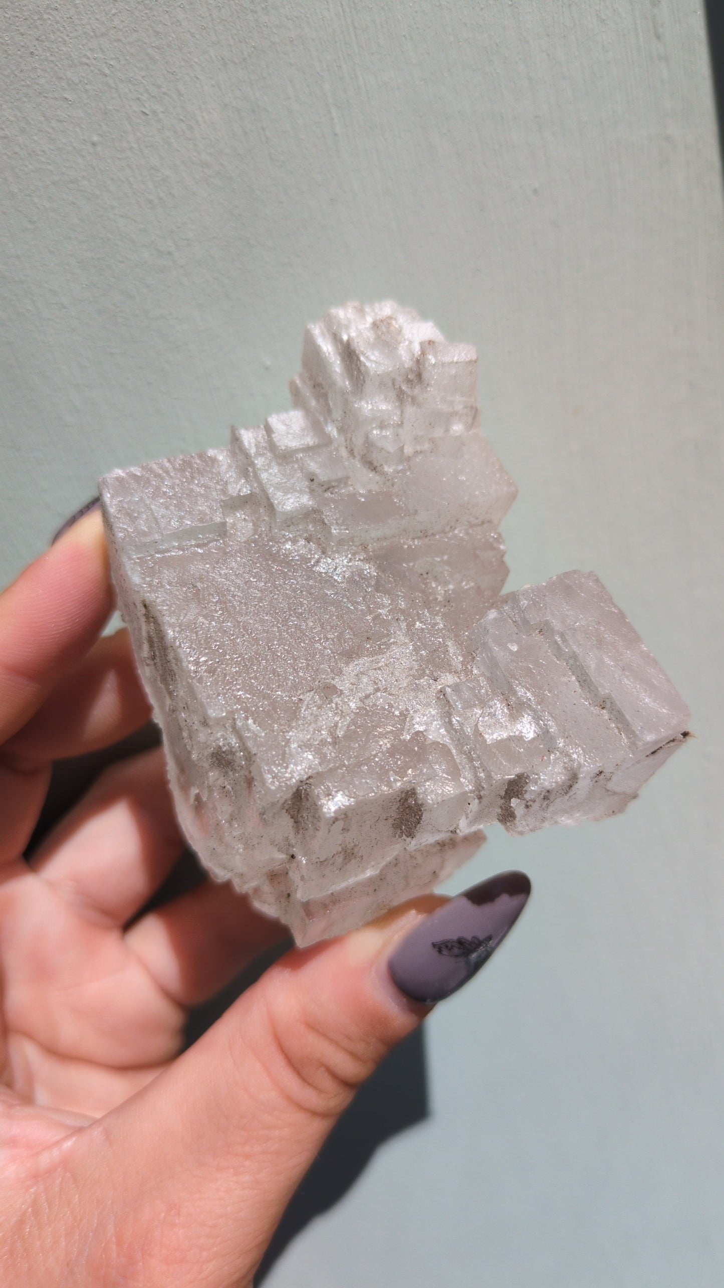 Clear Halite from Morocco (F) ✨