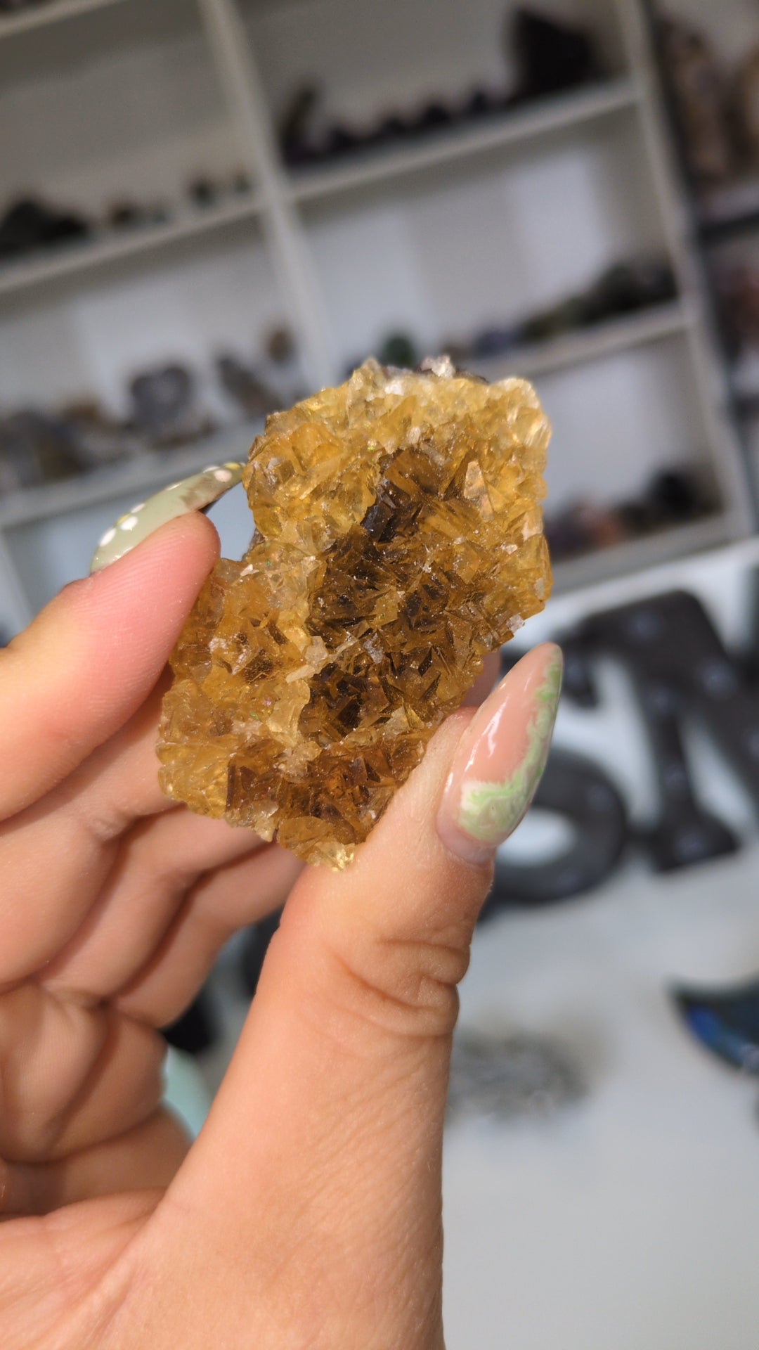 Yellow fluorite from Zhe Jiang ✨