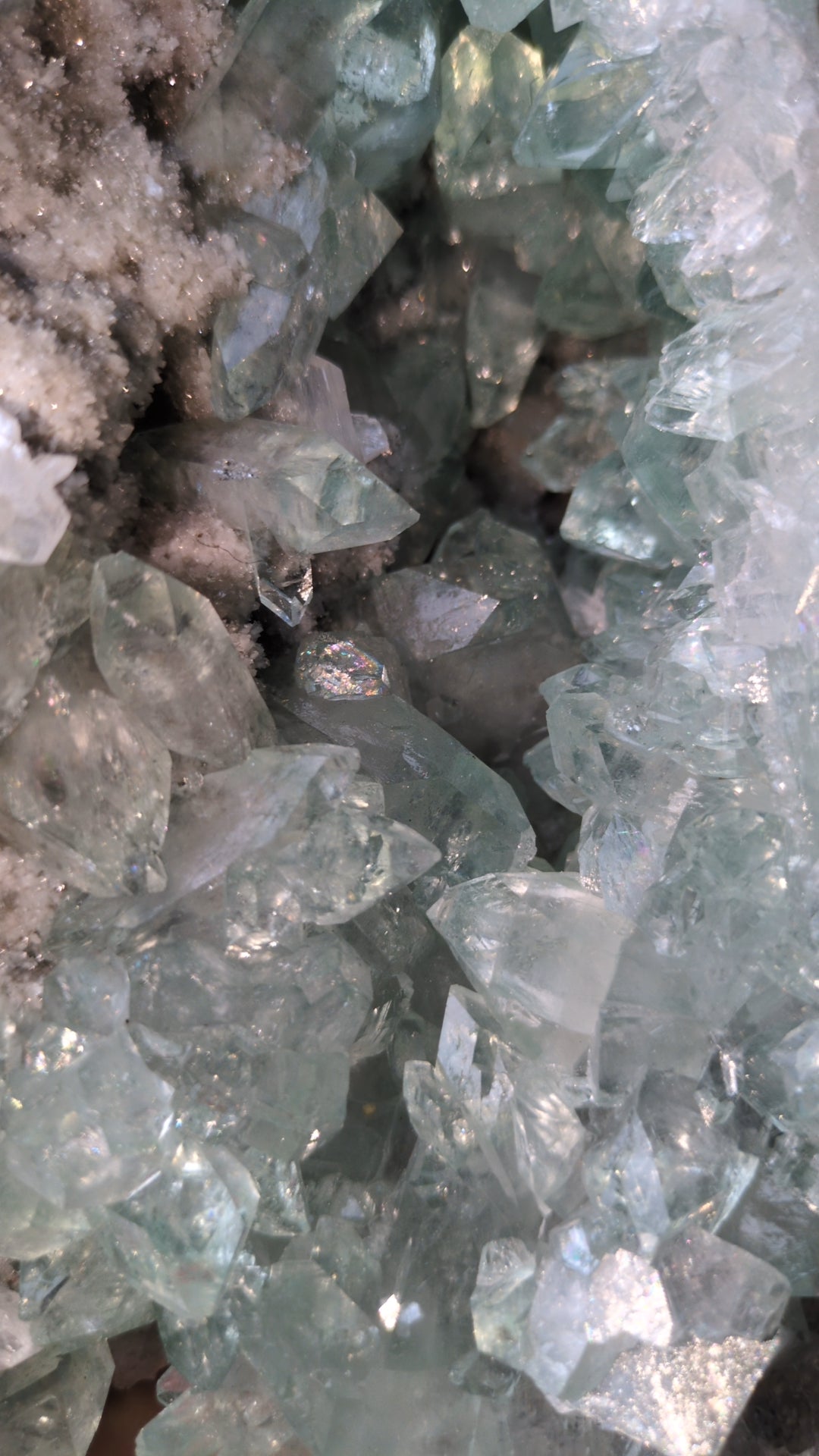 Icy Mint Apophyllite ✨