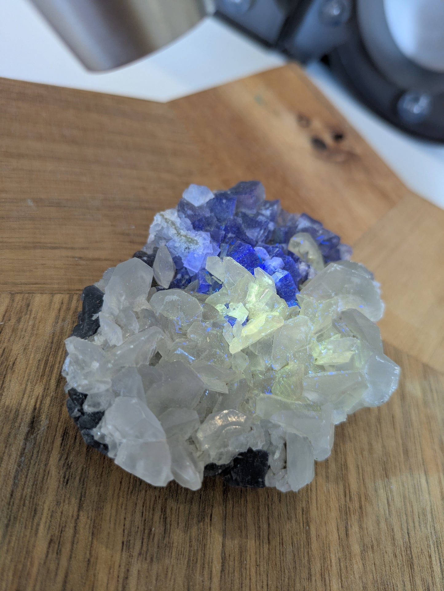 Flourite & calcite specimen✨