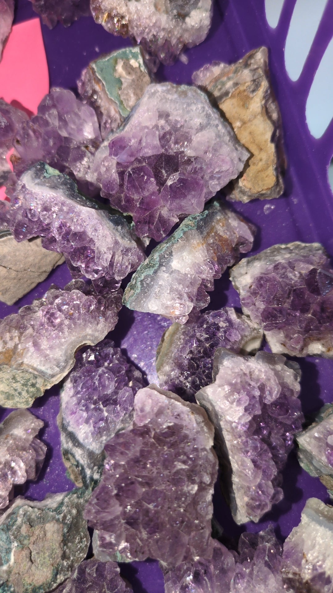 Amethyst clusters ✨
