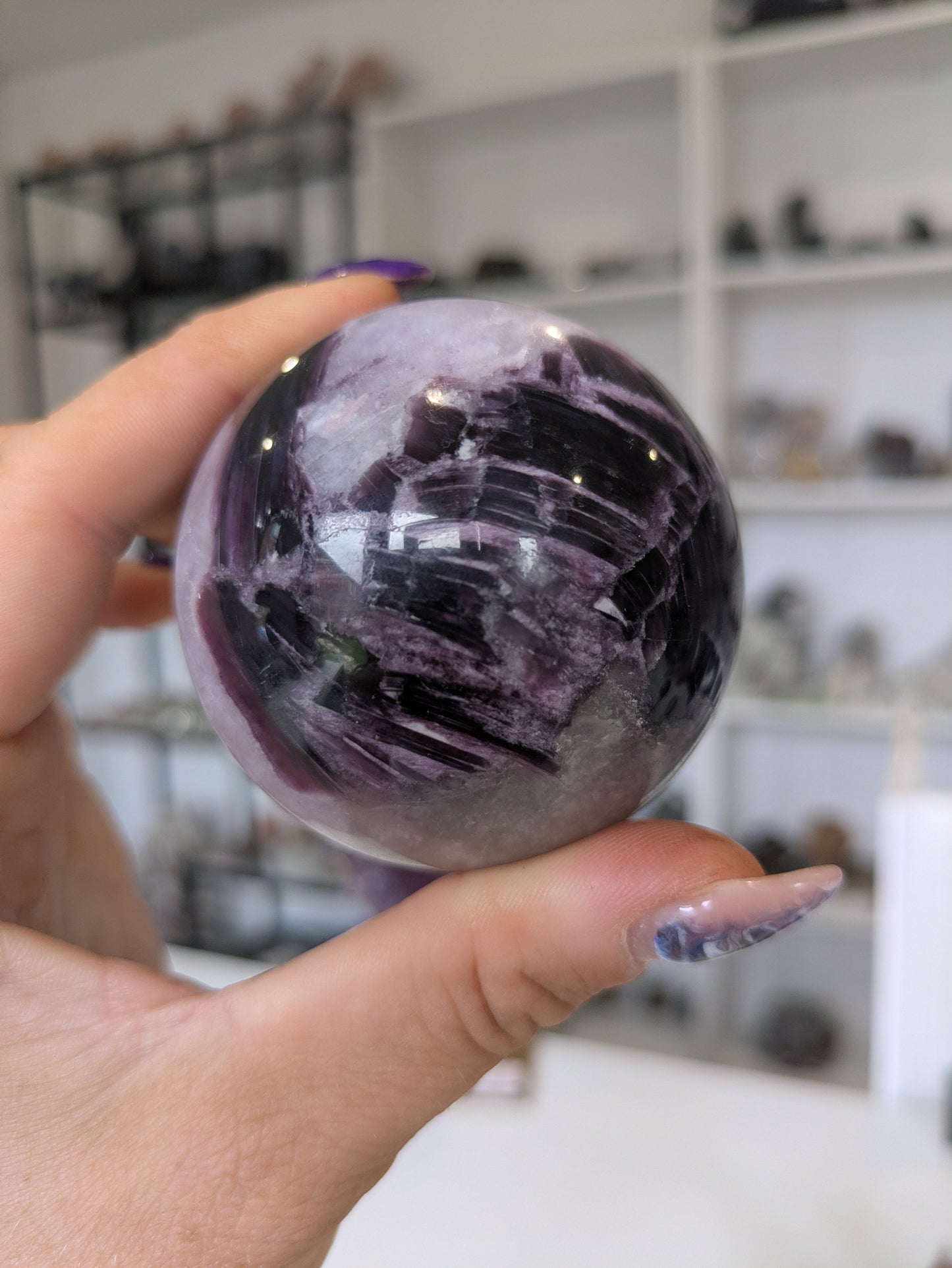 Mica&quartz sphere ✨