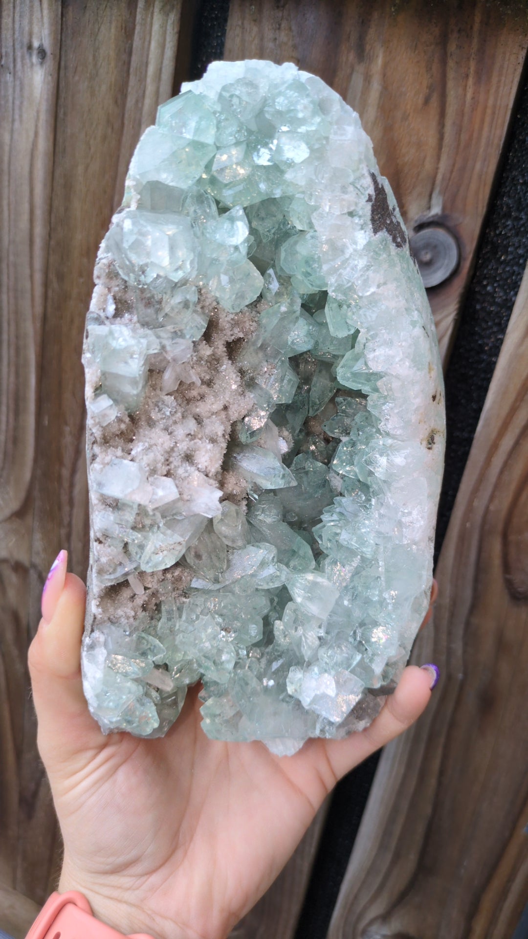 Icy Mint Apophyllite ✨