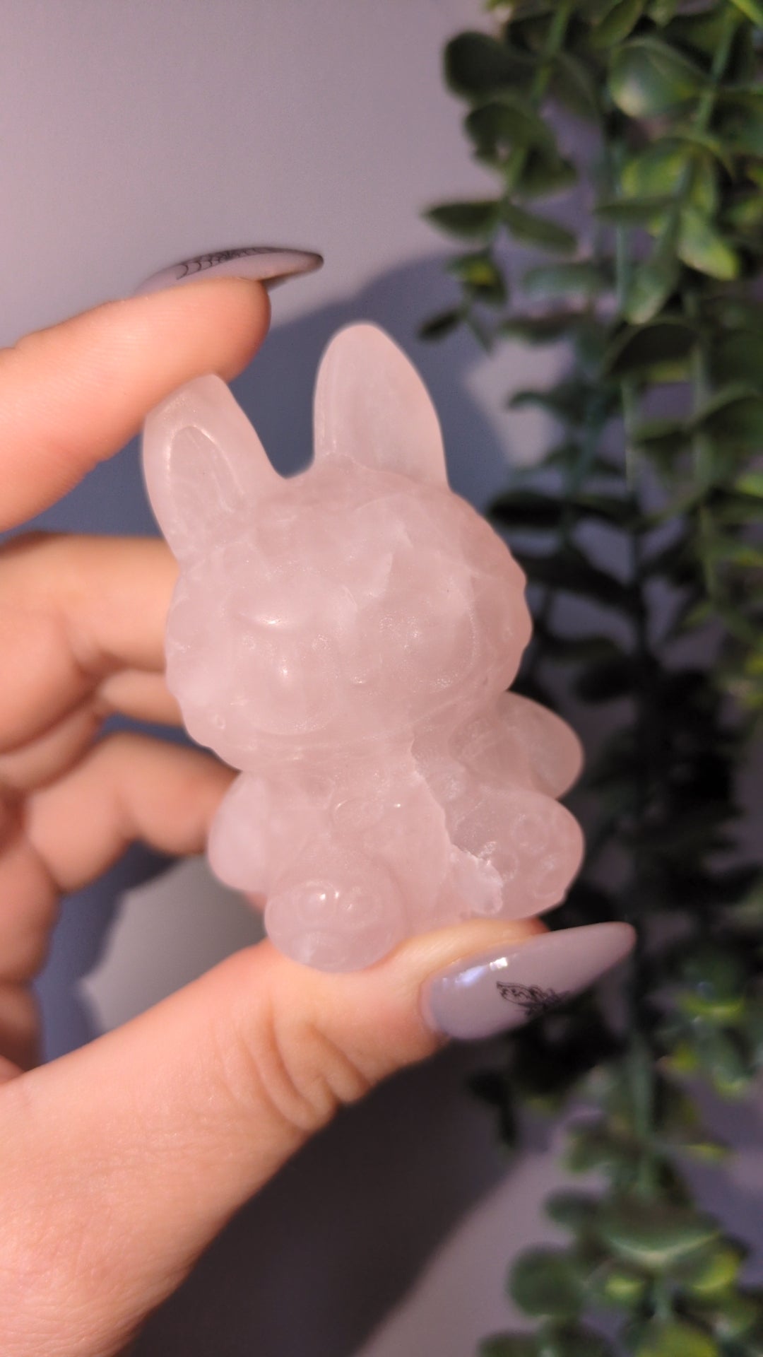 Rose quartz Labubu