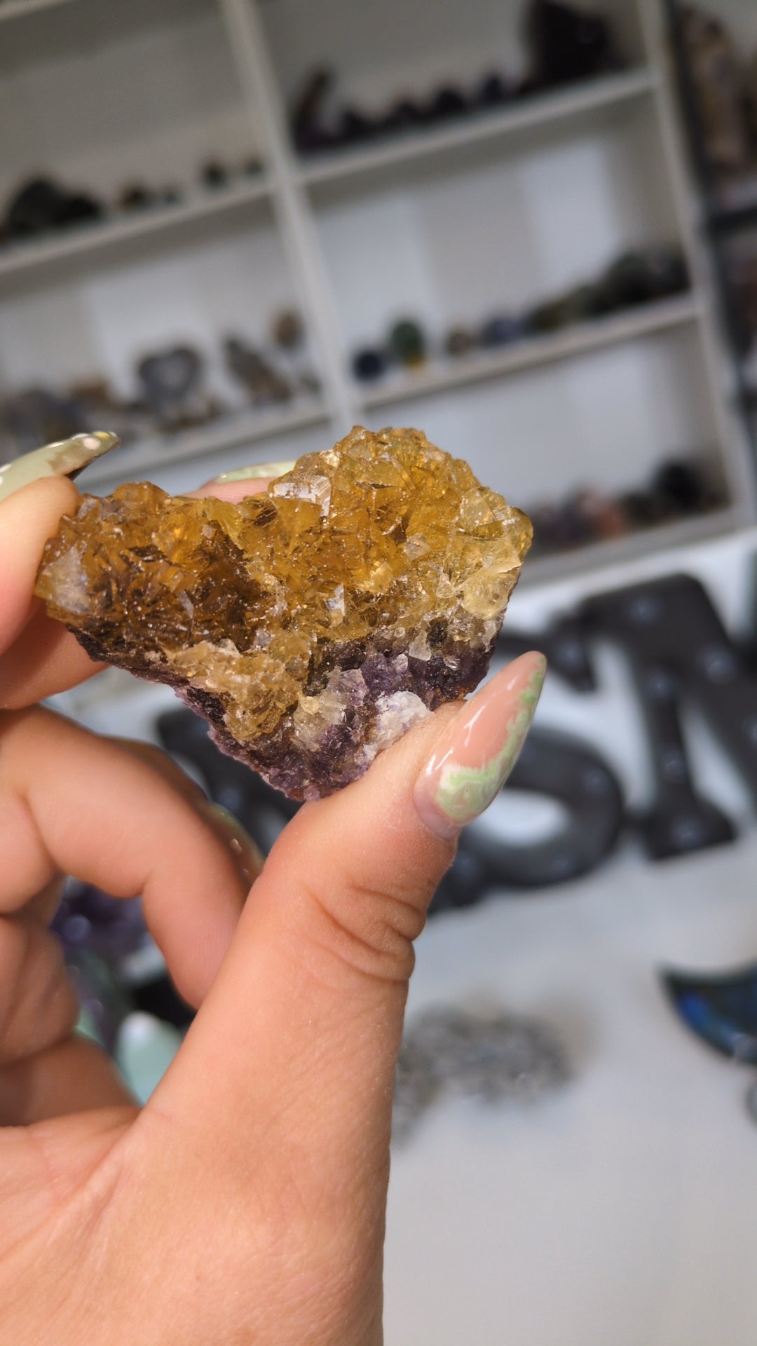 Yellow fluorite from Zhe Jiang ✨