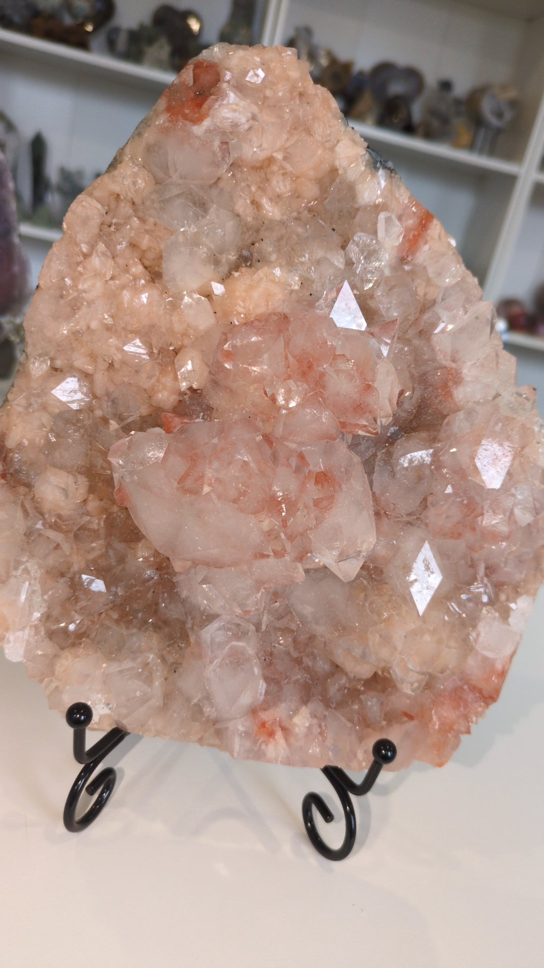 Pink sunset Apophyllite ✨
