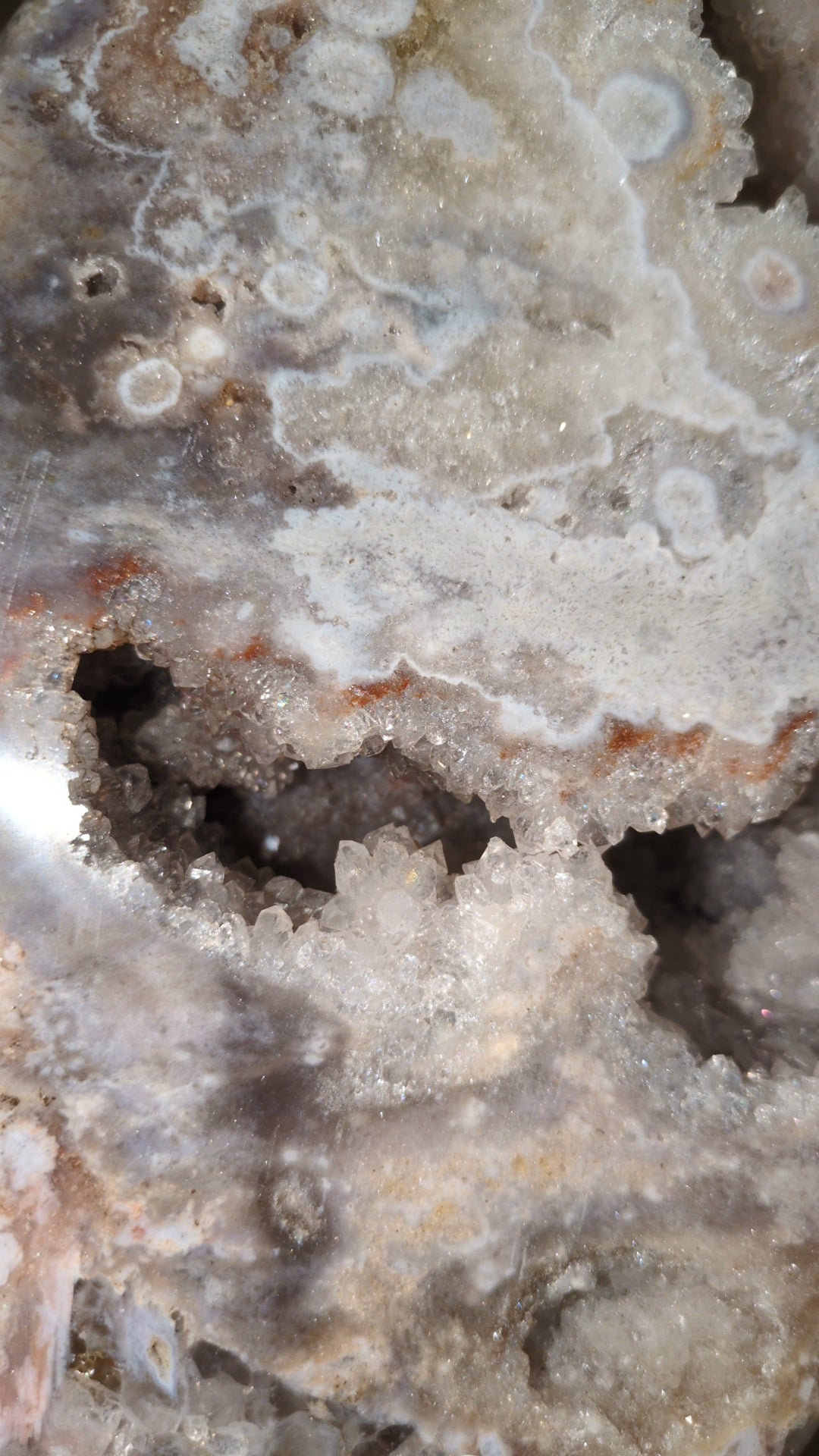 XL pink amythest freeform