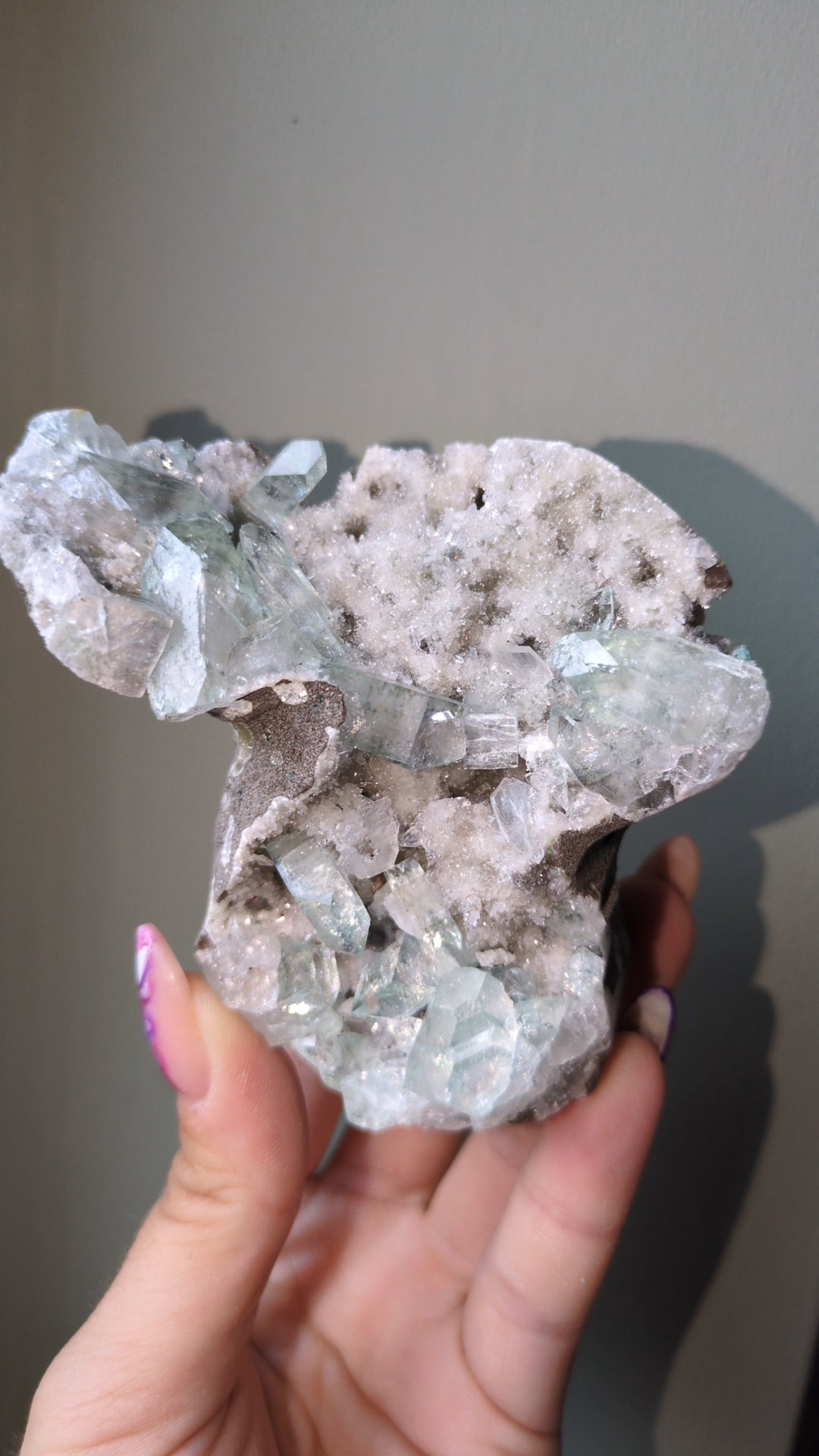 Icy Mint Apophyllite ✨ S