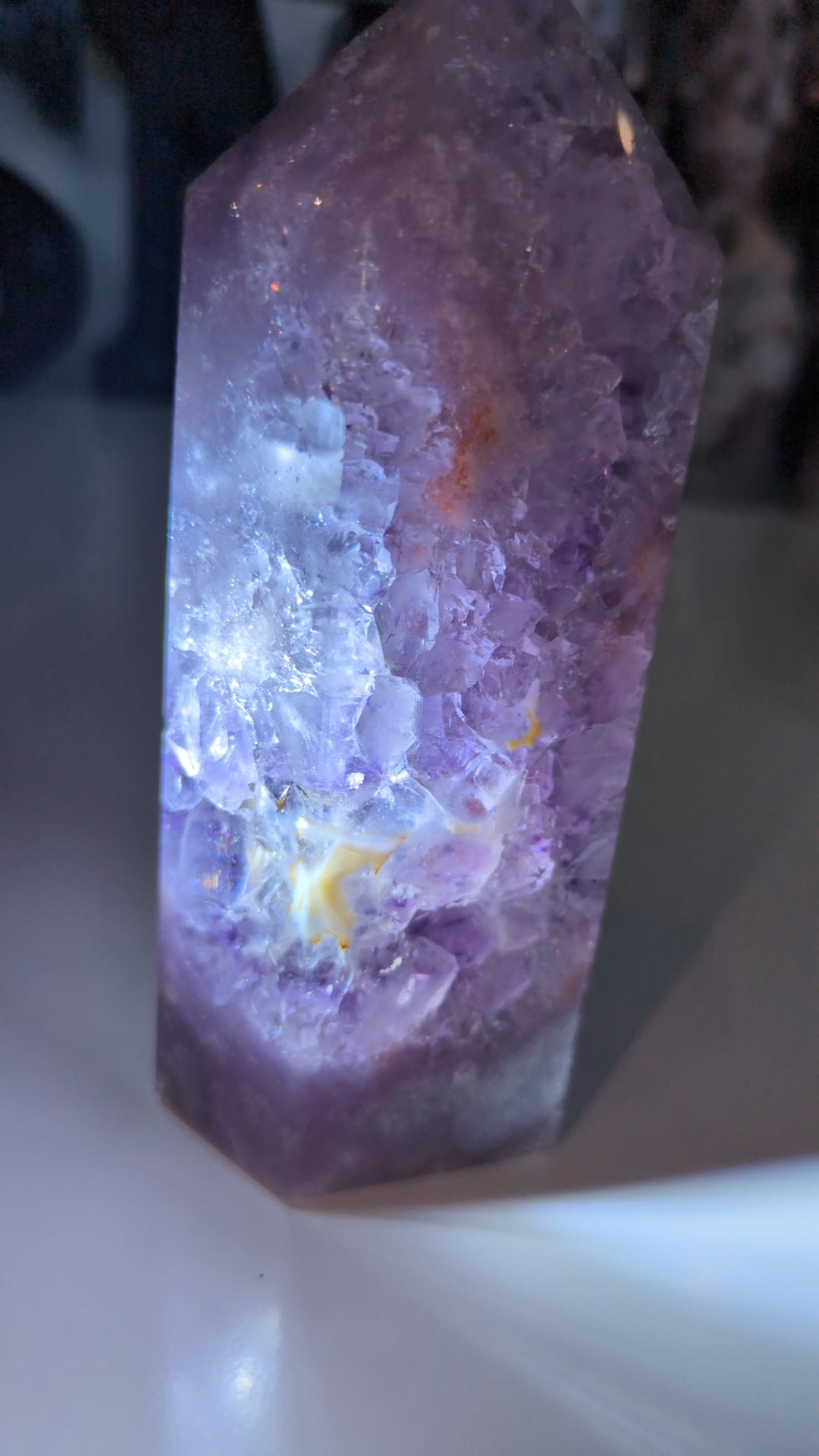 Purple PA tower ✨