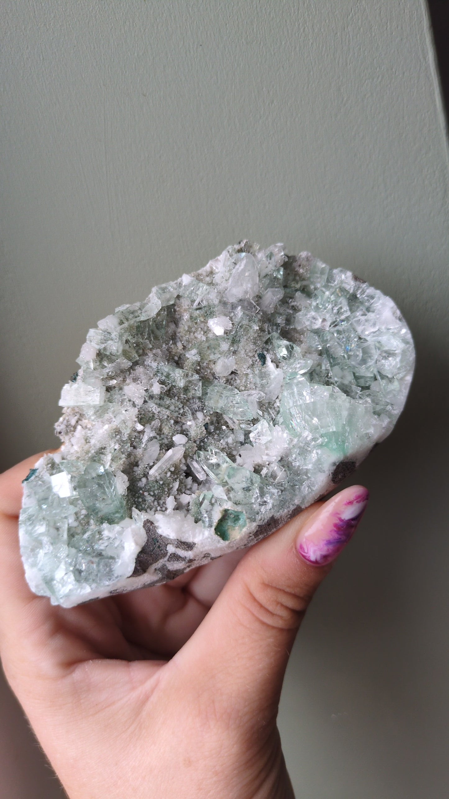 Icy Mint Apophyllite ✨ T
