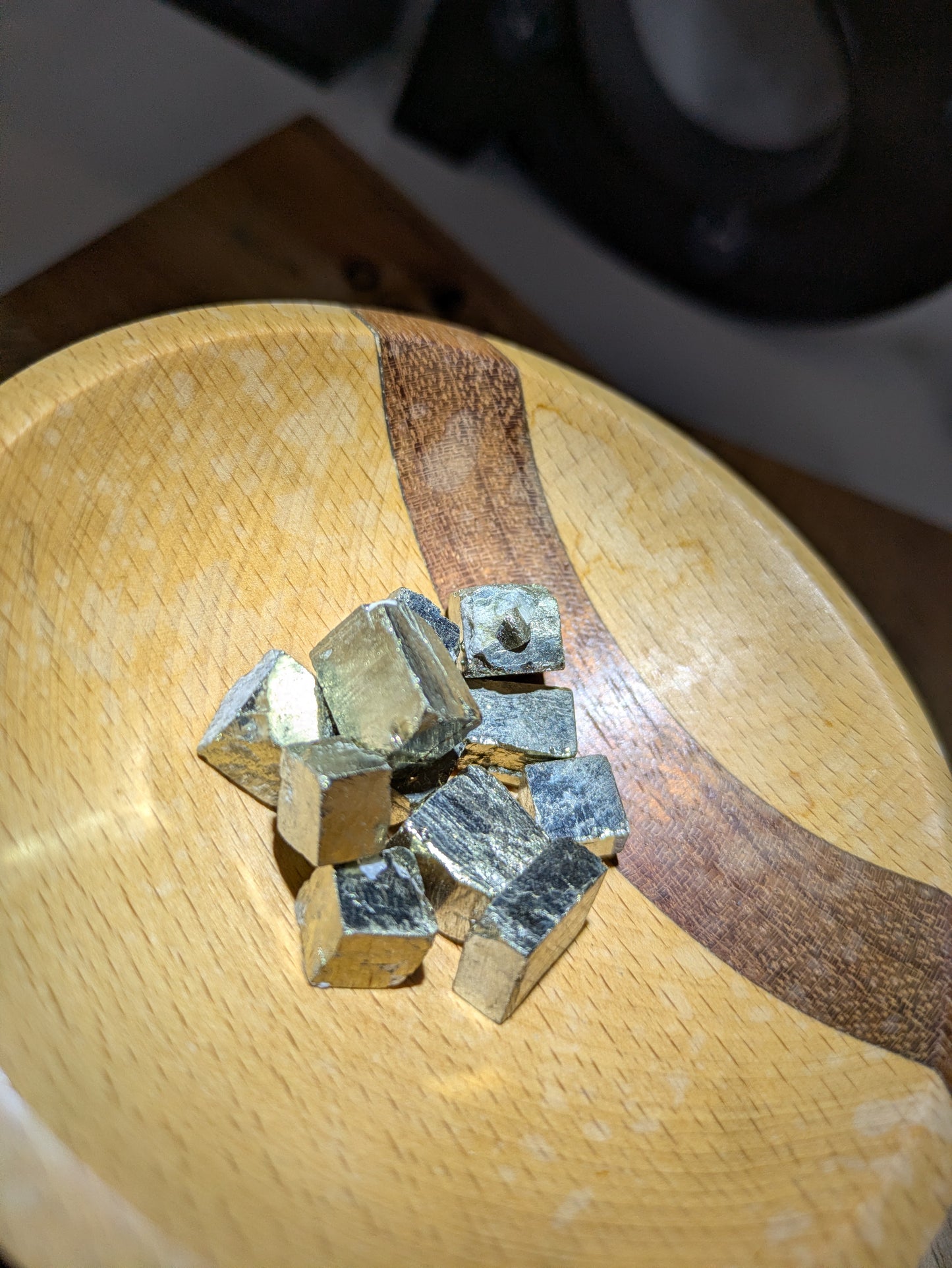Mini pyrite cubes ✨