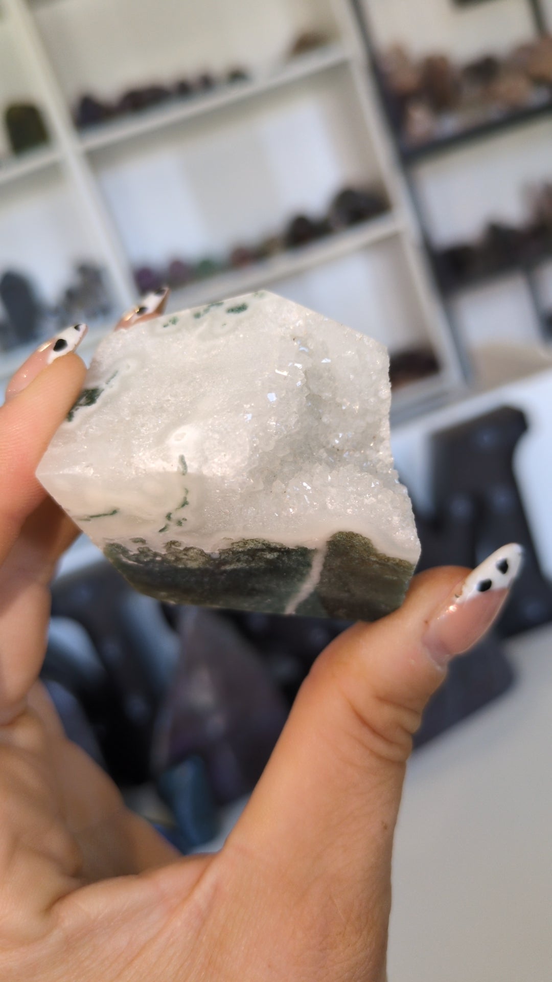 Moss agate freeform ✨ B