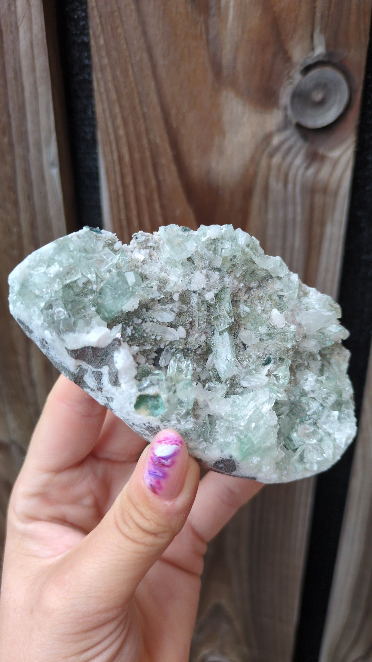 Icy Mint Apophyllite ✨ T