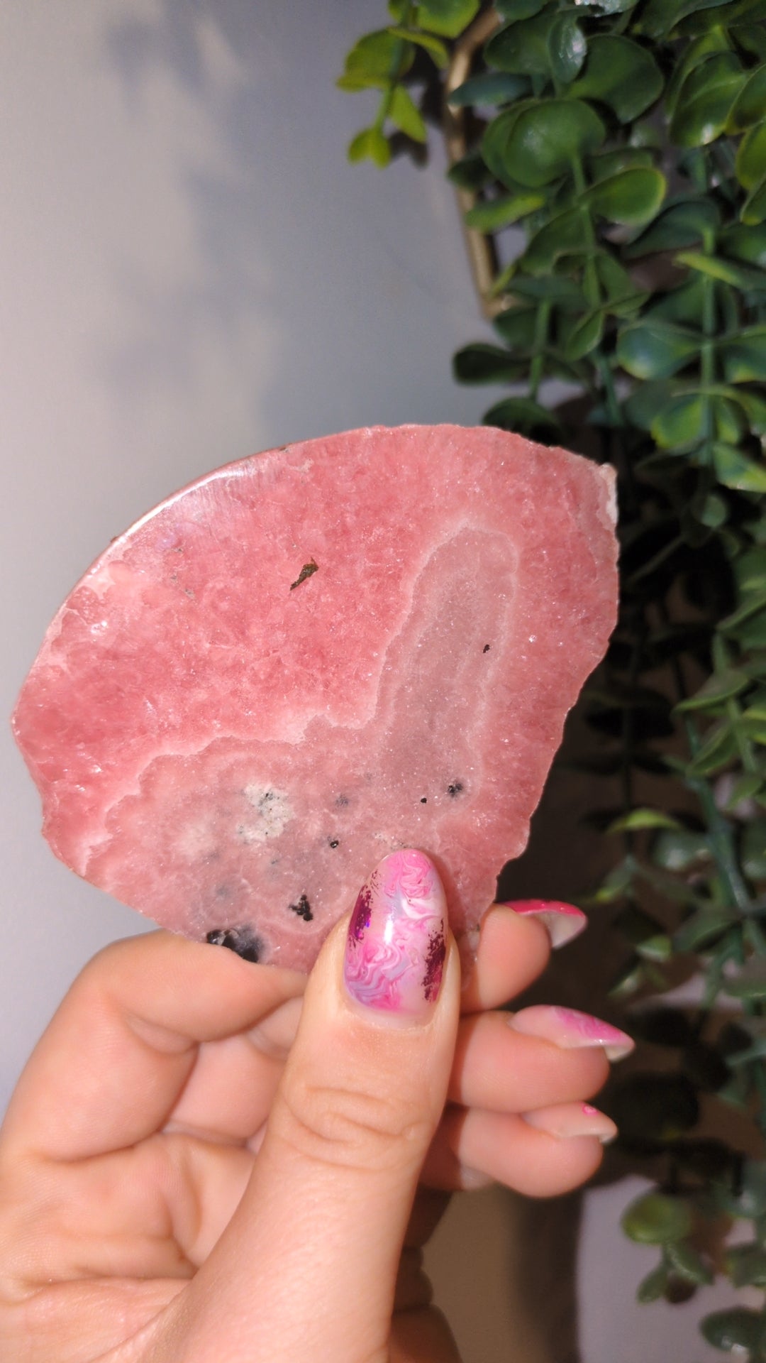 High quality rhodochrosite slab B ✨