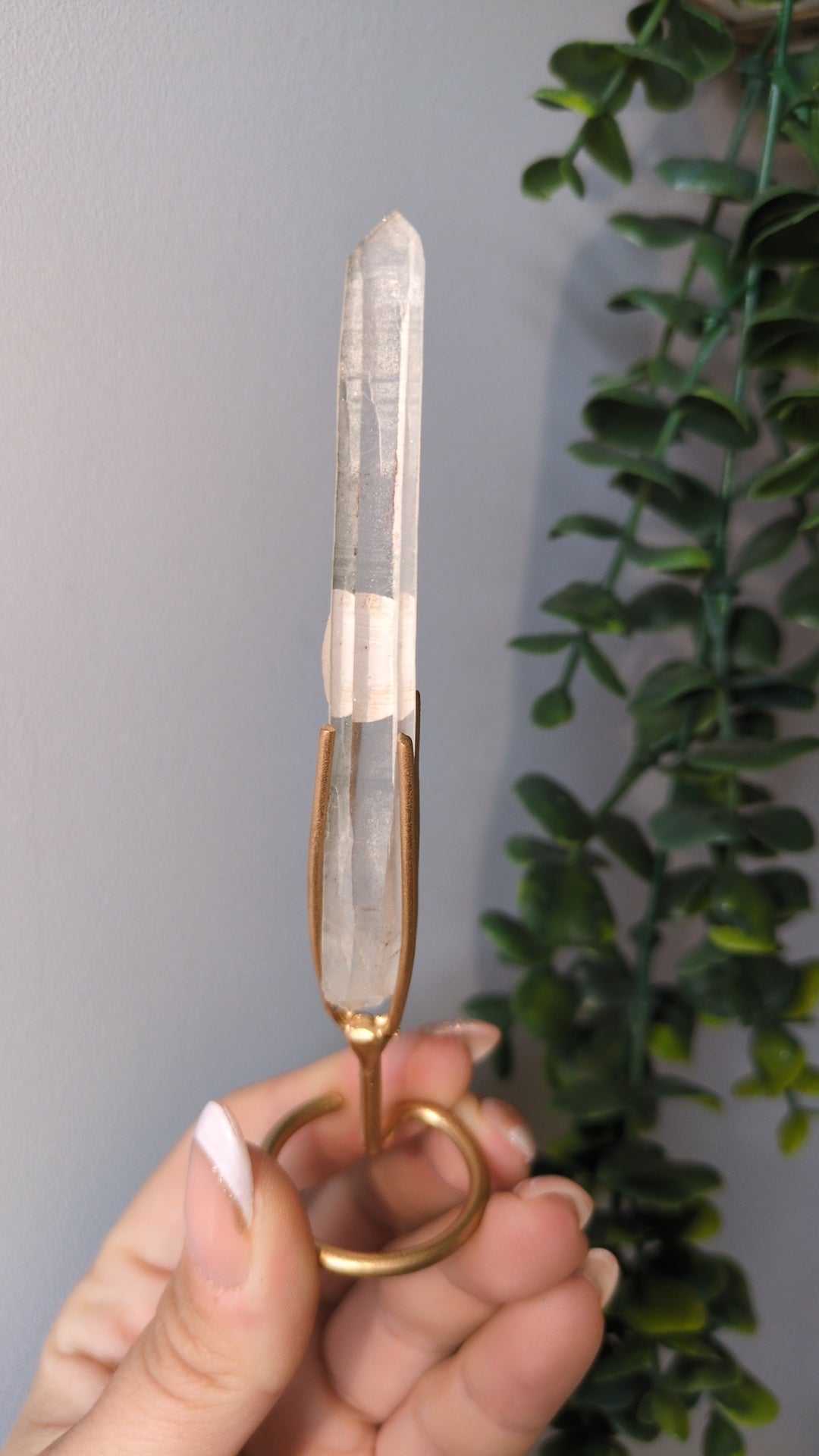 Lemurian quartz (S)