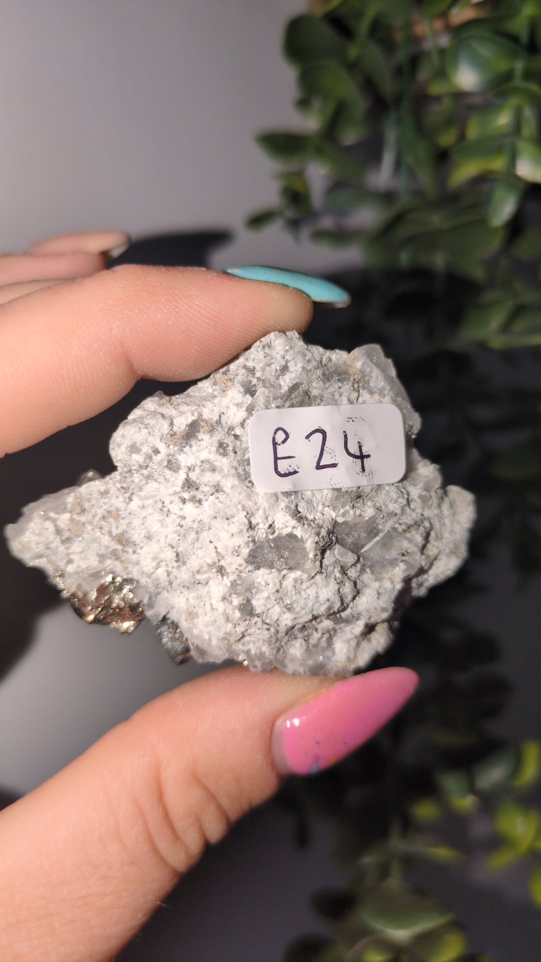 Pyrite and quartz ✨