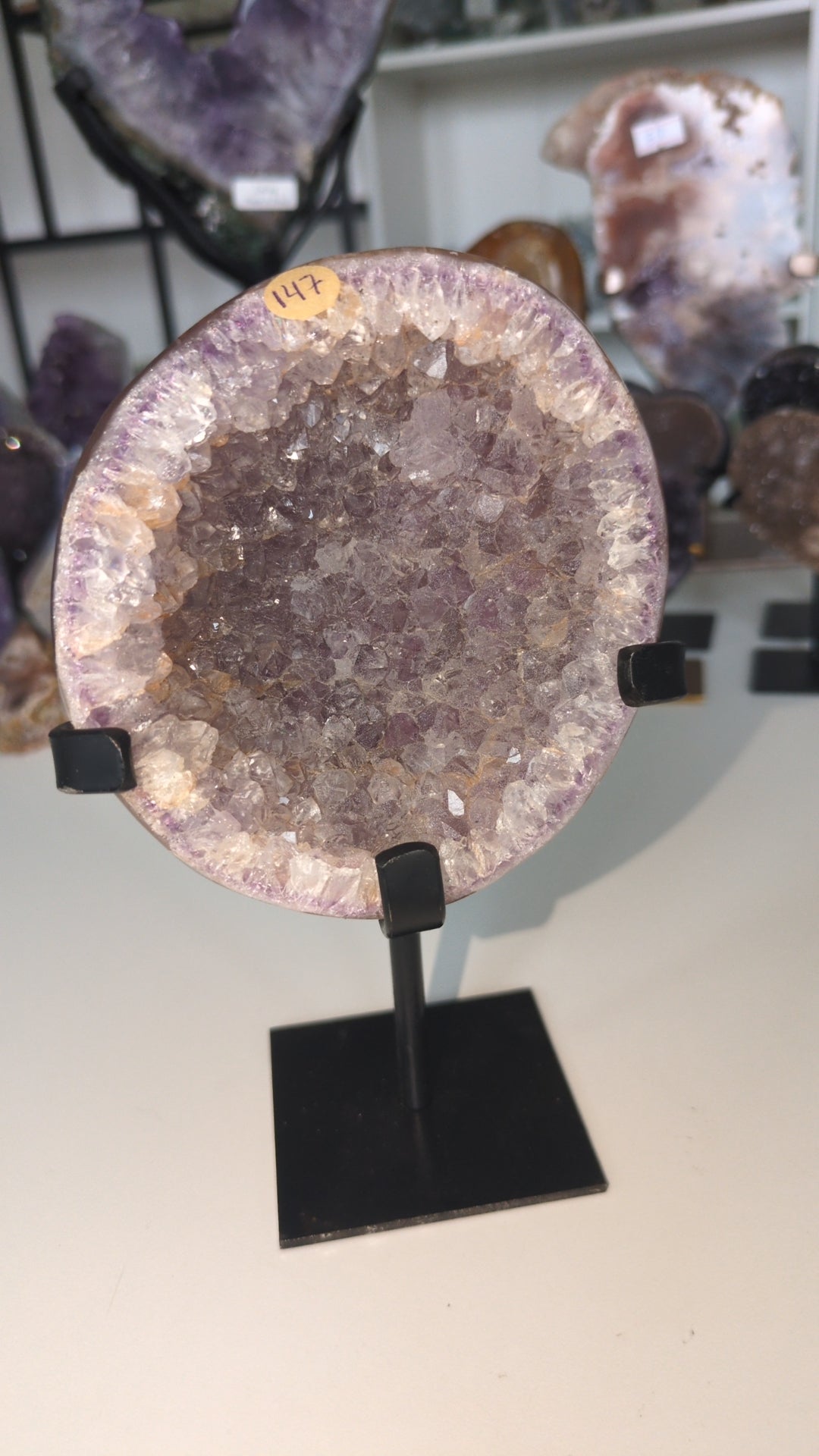 Amethyst geode from Brazil ✨