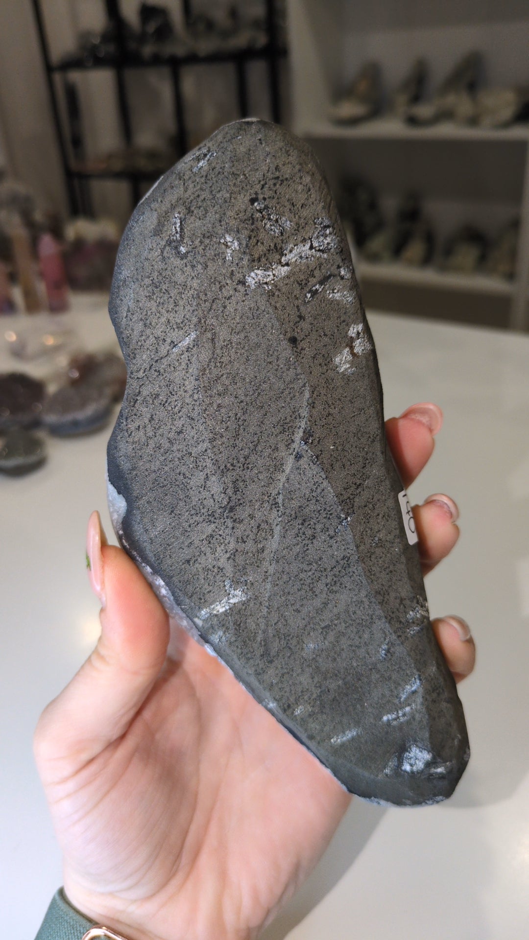 Diamond Apophyllite with hematite ✨ D