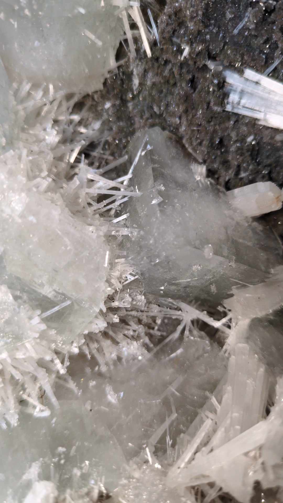 Scolecite Sprayed Apophyllite ✨
