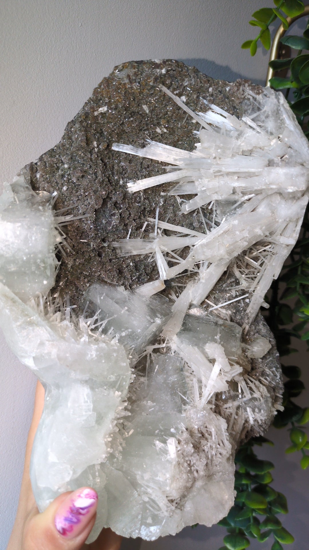 Scolecite Sprayed Apophyllite ✨