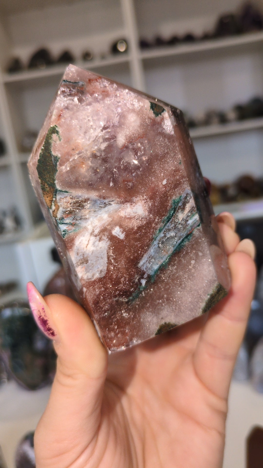 High quality pink amethyst tower ✨