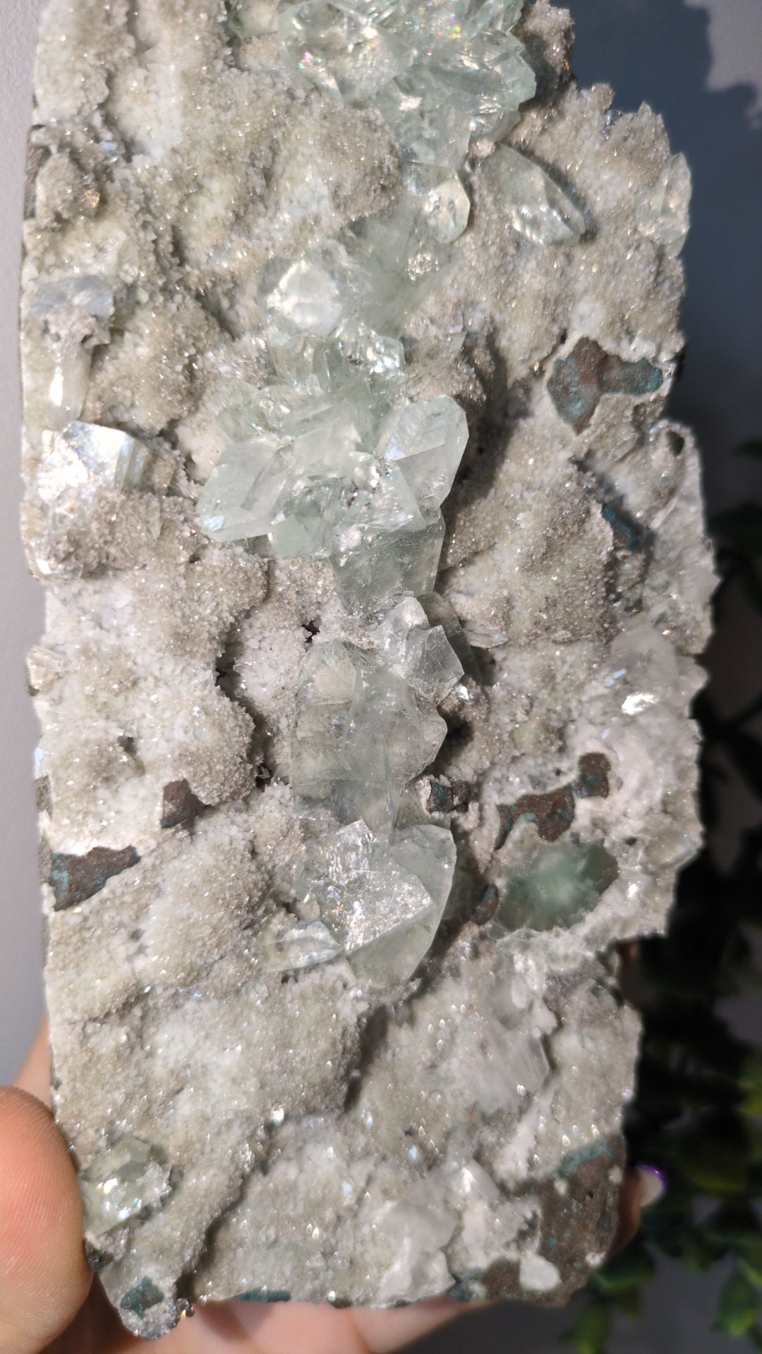 Icy Mint Apophyllite ✨ F