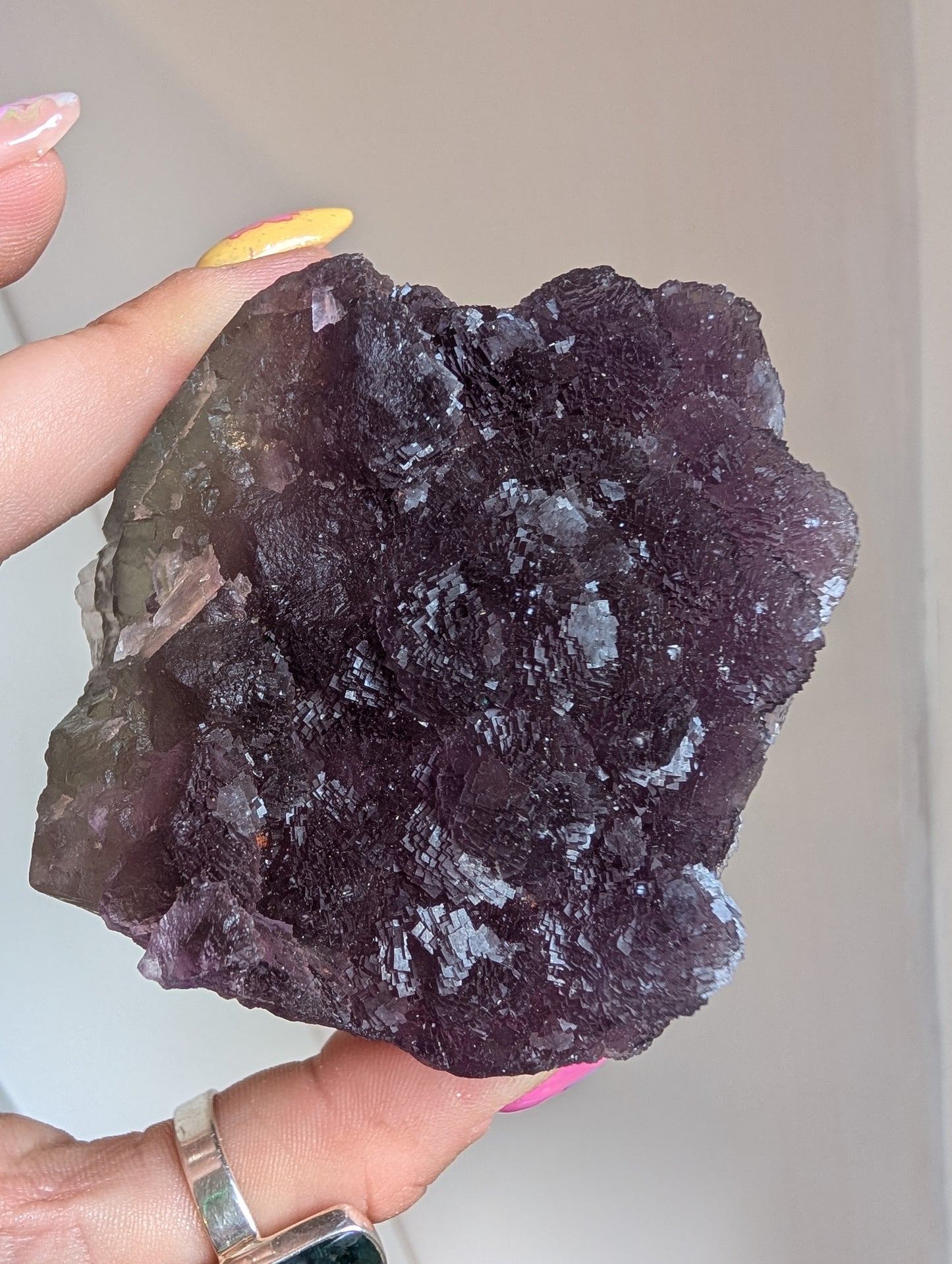 Raw flourite