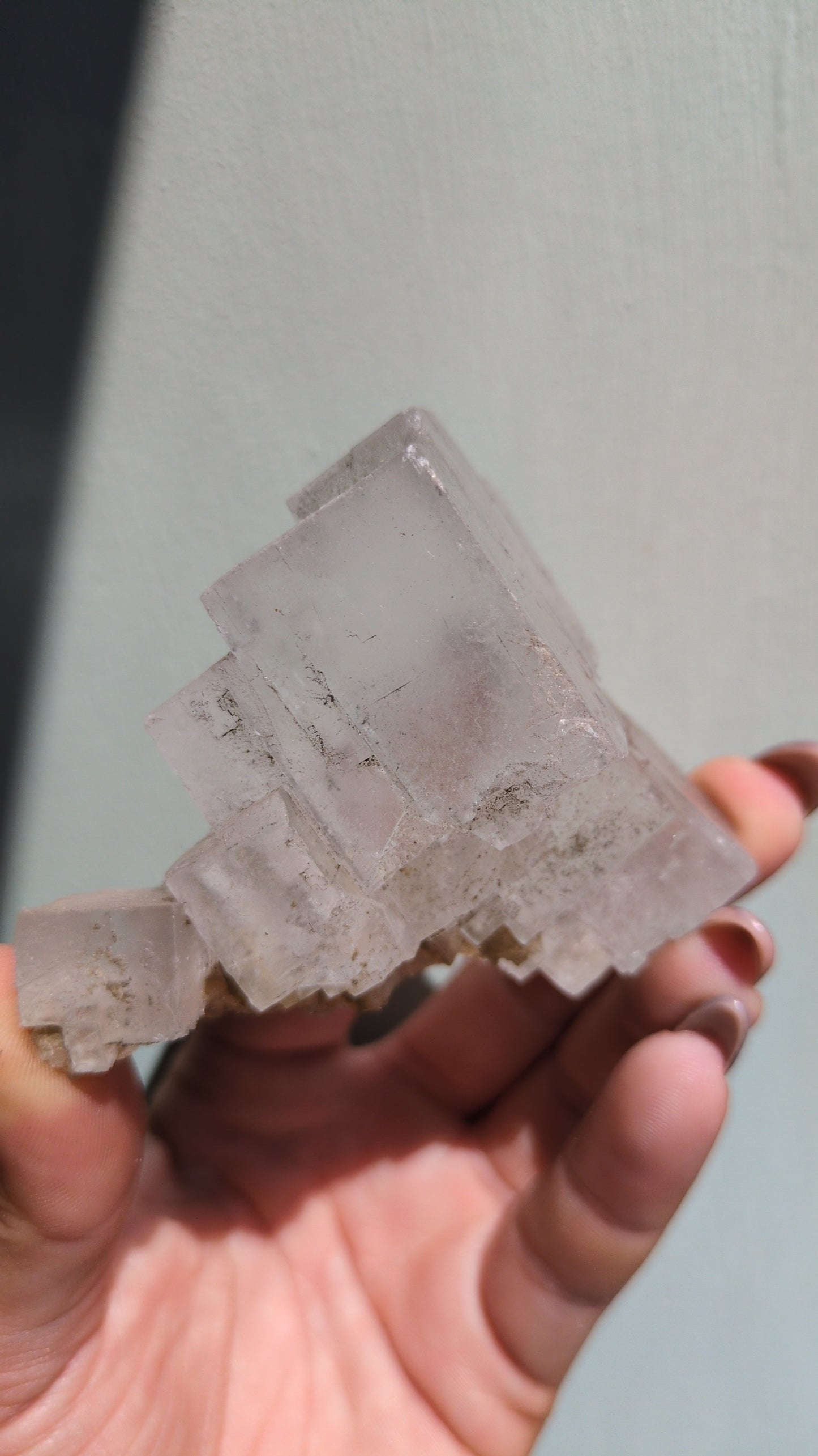 Clear Halite from Morocco (J) ✨
