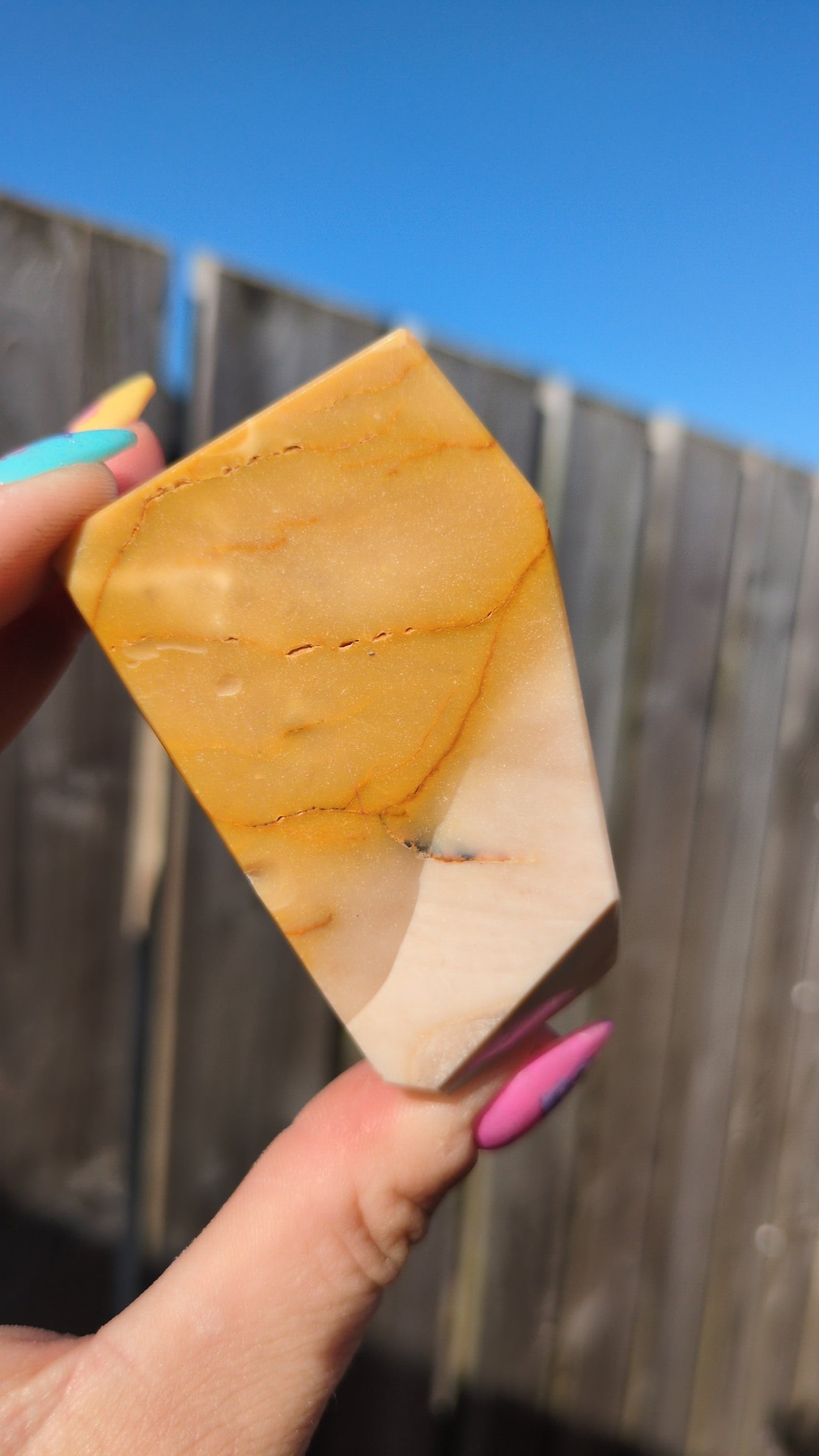 Yellow mookaite freeform ✨