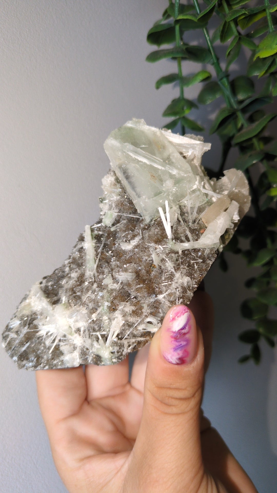 Scolecite Sprayed Apophyllite ✨