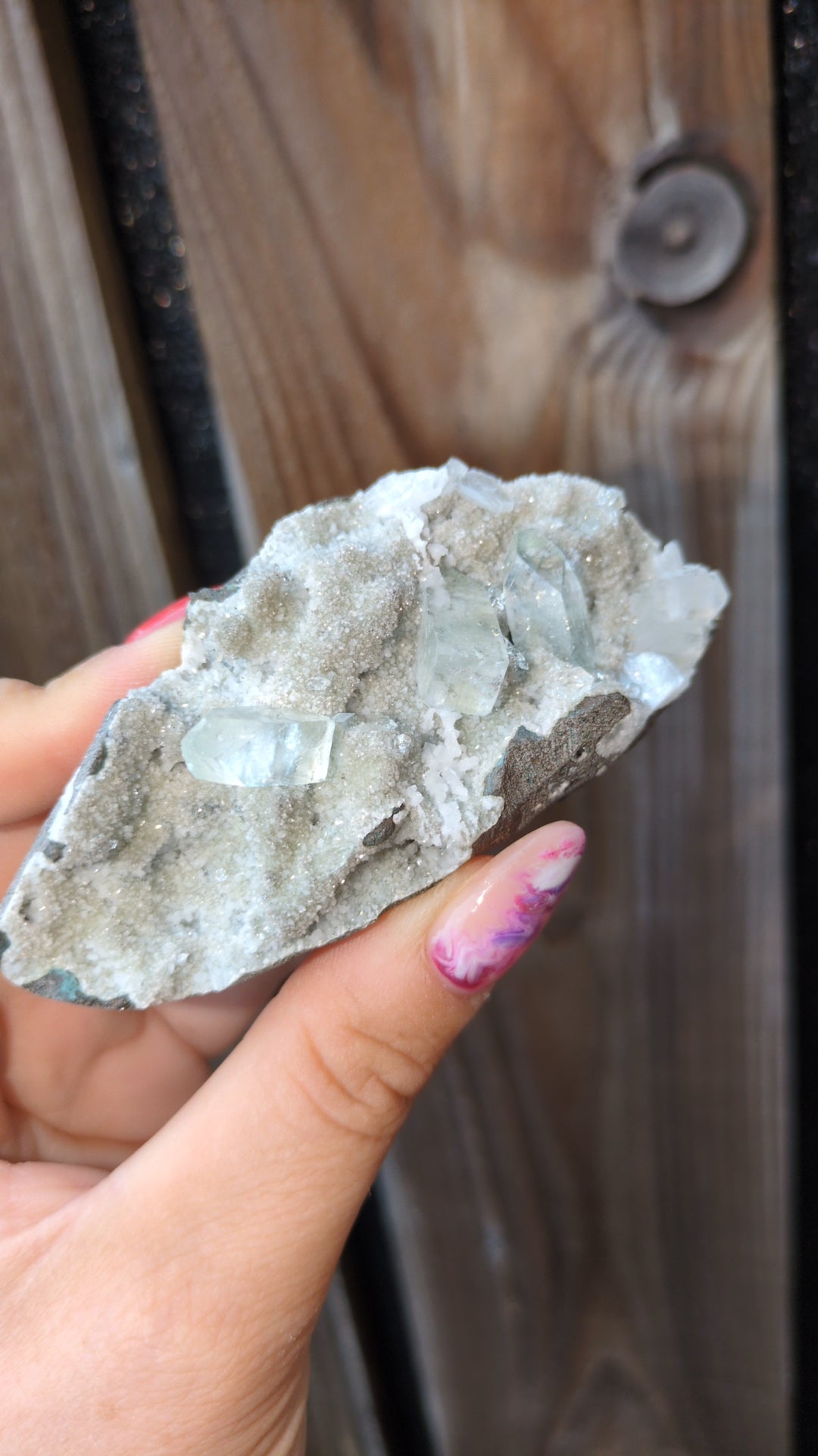 Icy Mint Apophyllite ✨ I