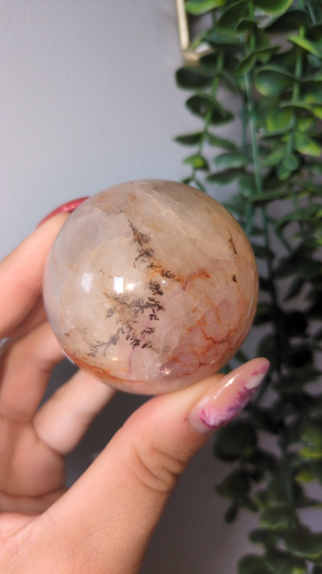 Flourite, quartz & dentrite ✨