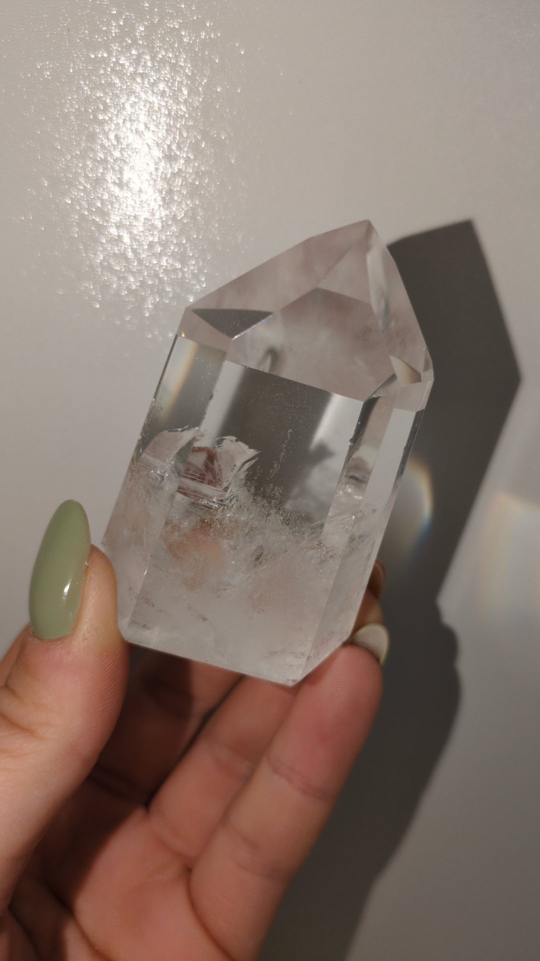 Lemurian quartz (B)