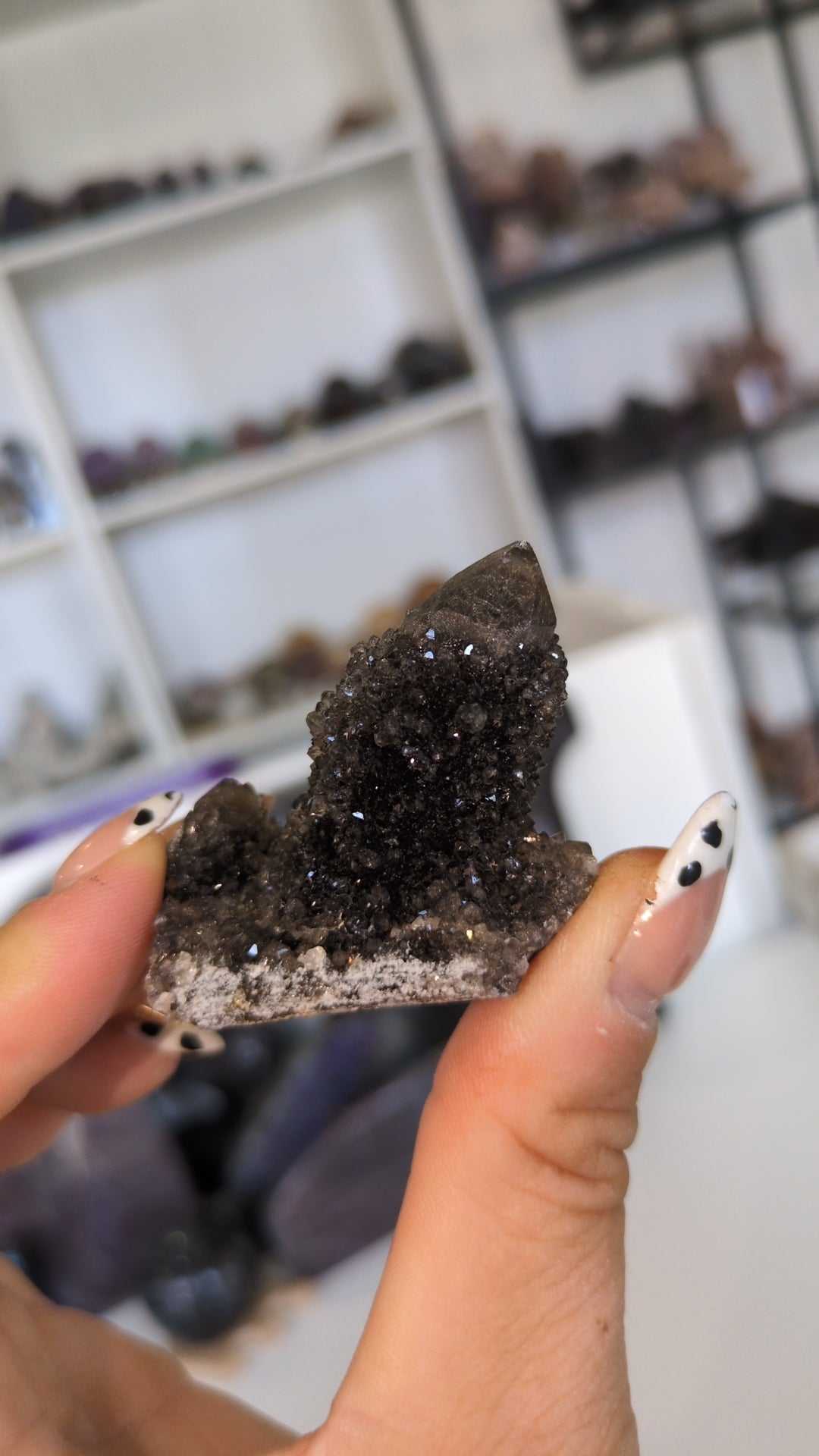 Black spirit quartz