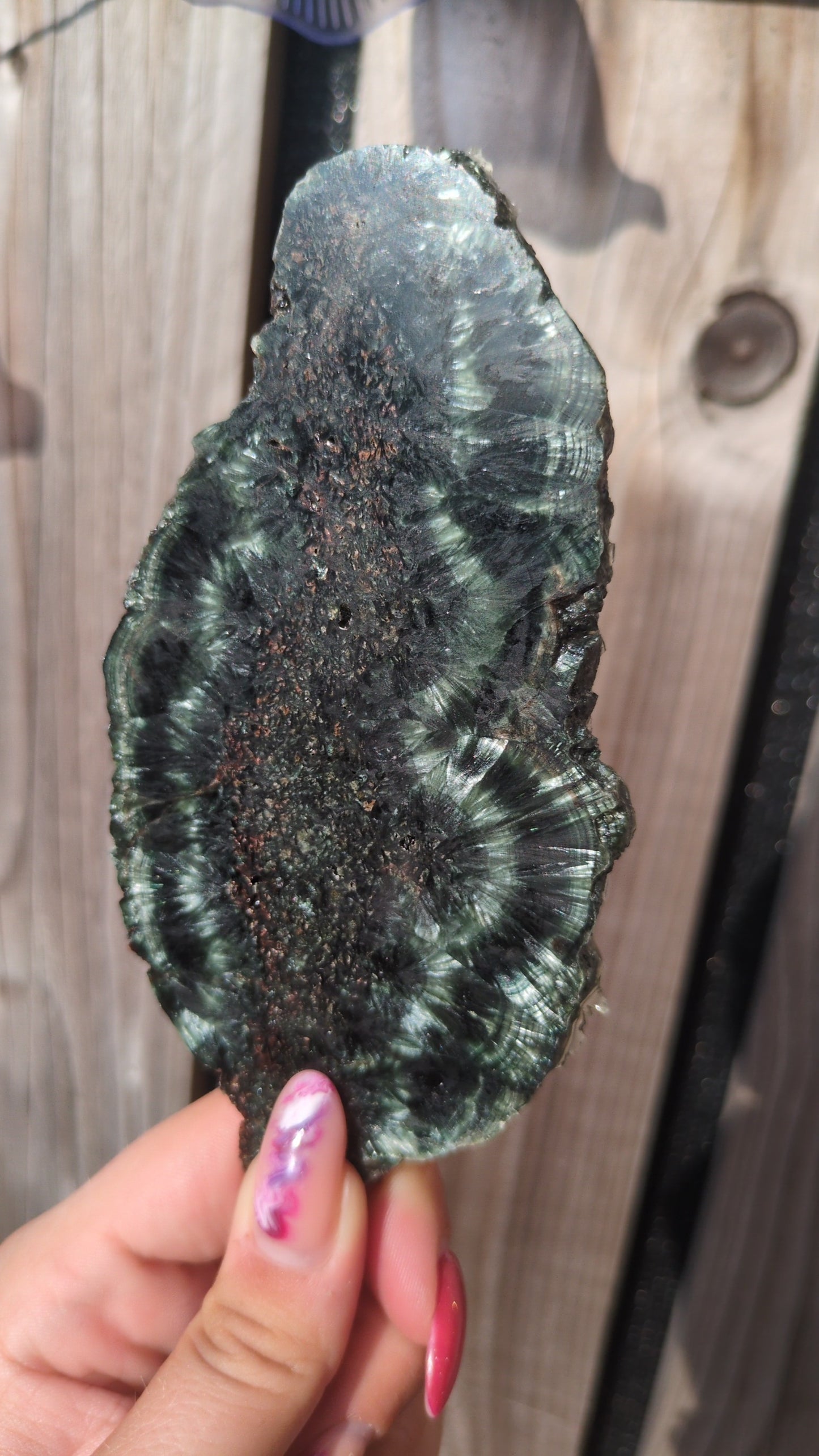Seraphinite/ clinochlore Slab ✨
