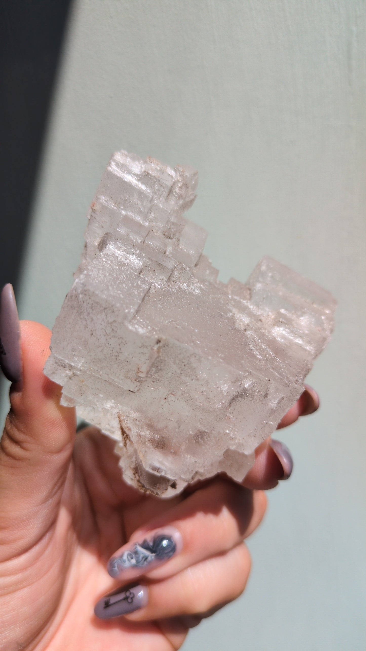 Clear Halite from Morocco (F) ✨