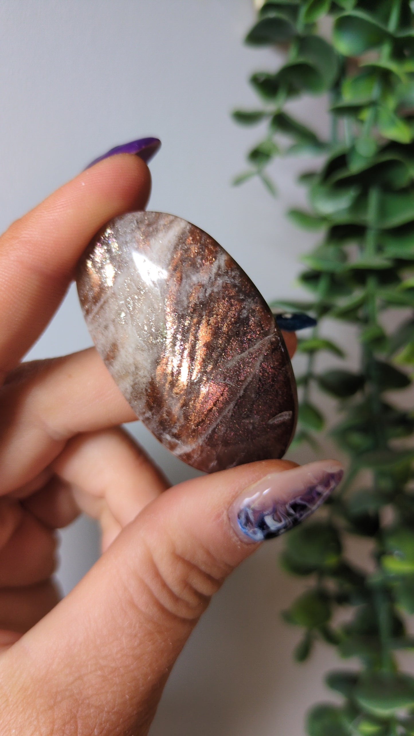 Black moonstone X sunstone palm B ✨