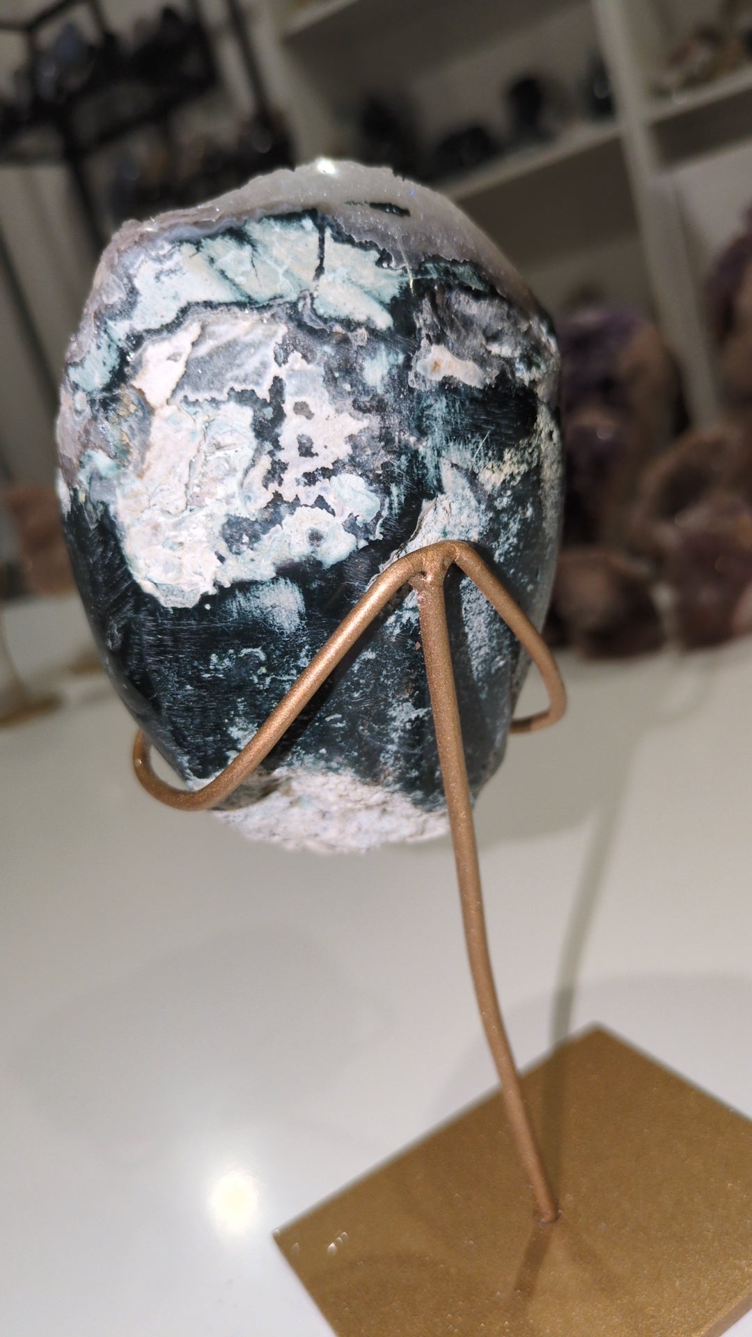 Raw Pink amethyst freeform ✨ B