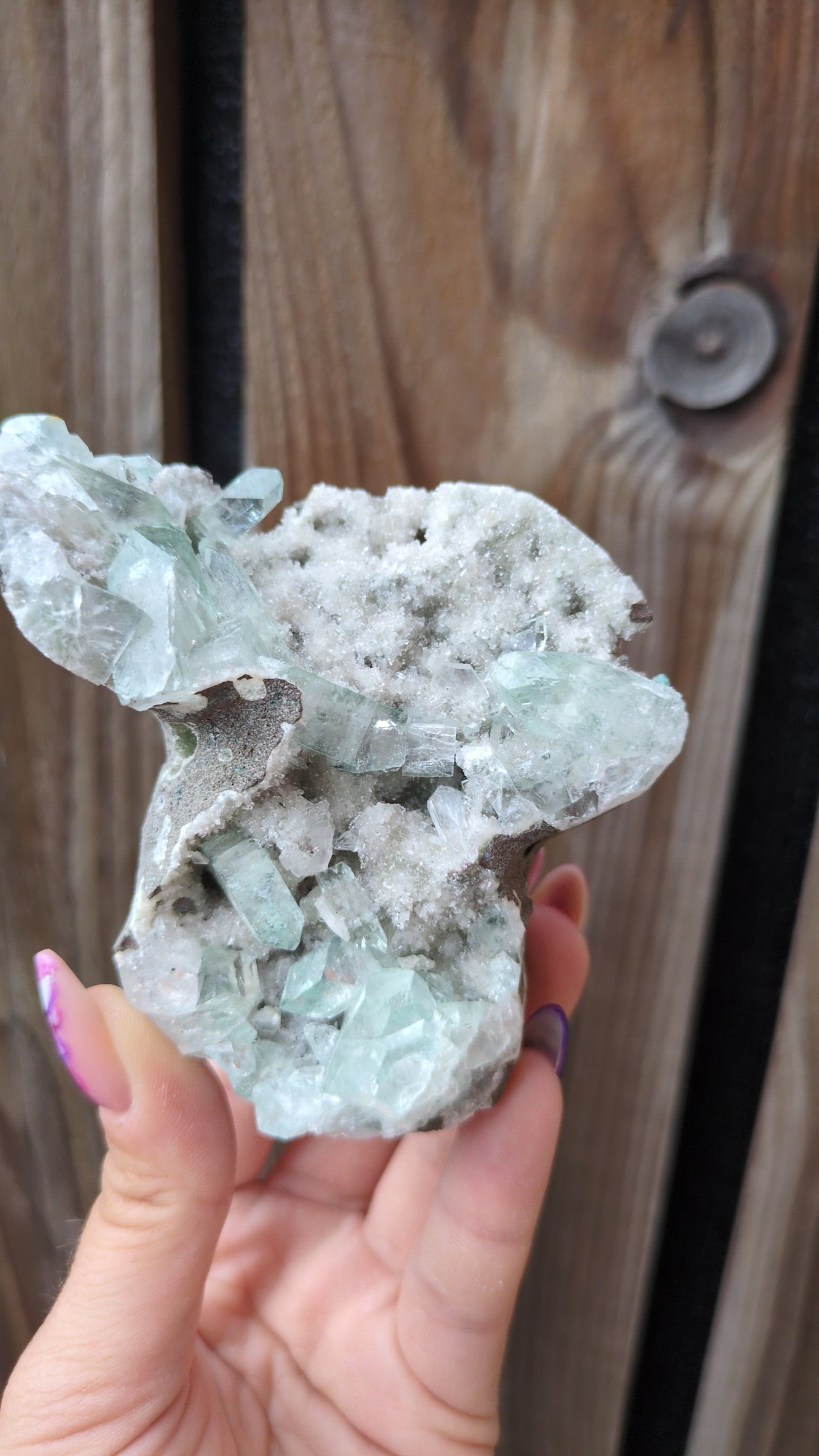 Icy Mint Apophyllite ✨ S