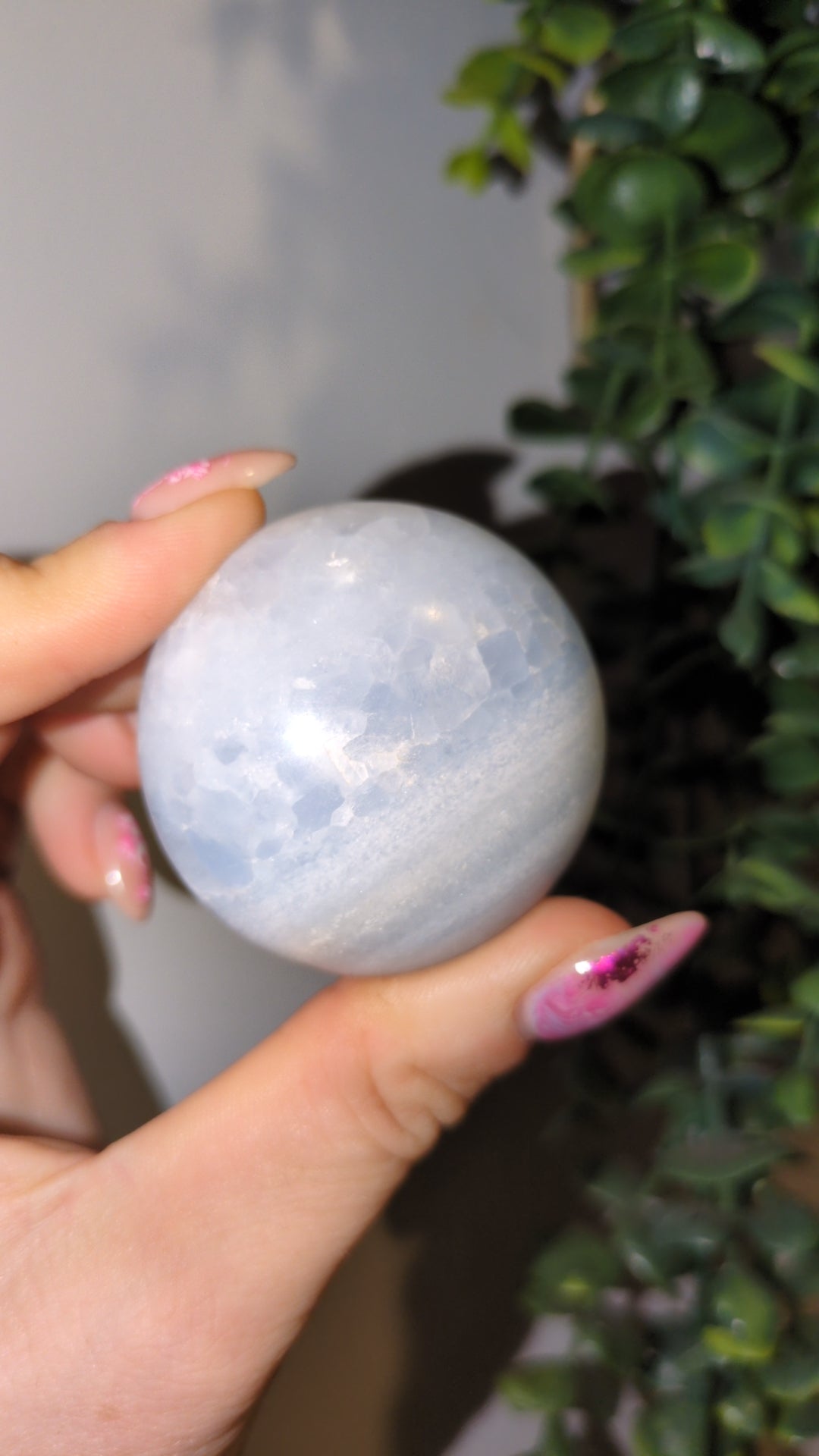 Blue calcite Palm ✨ A